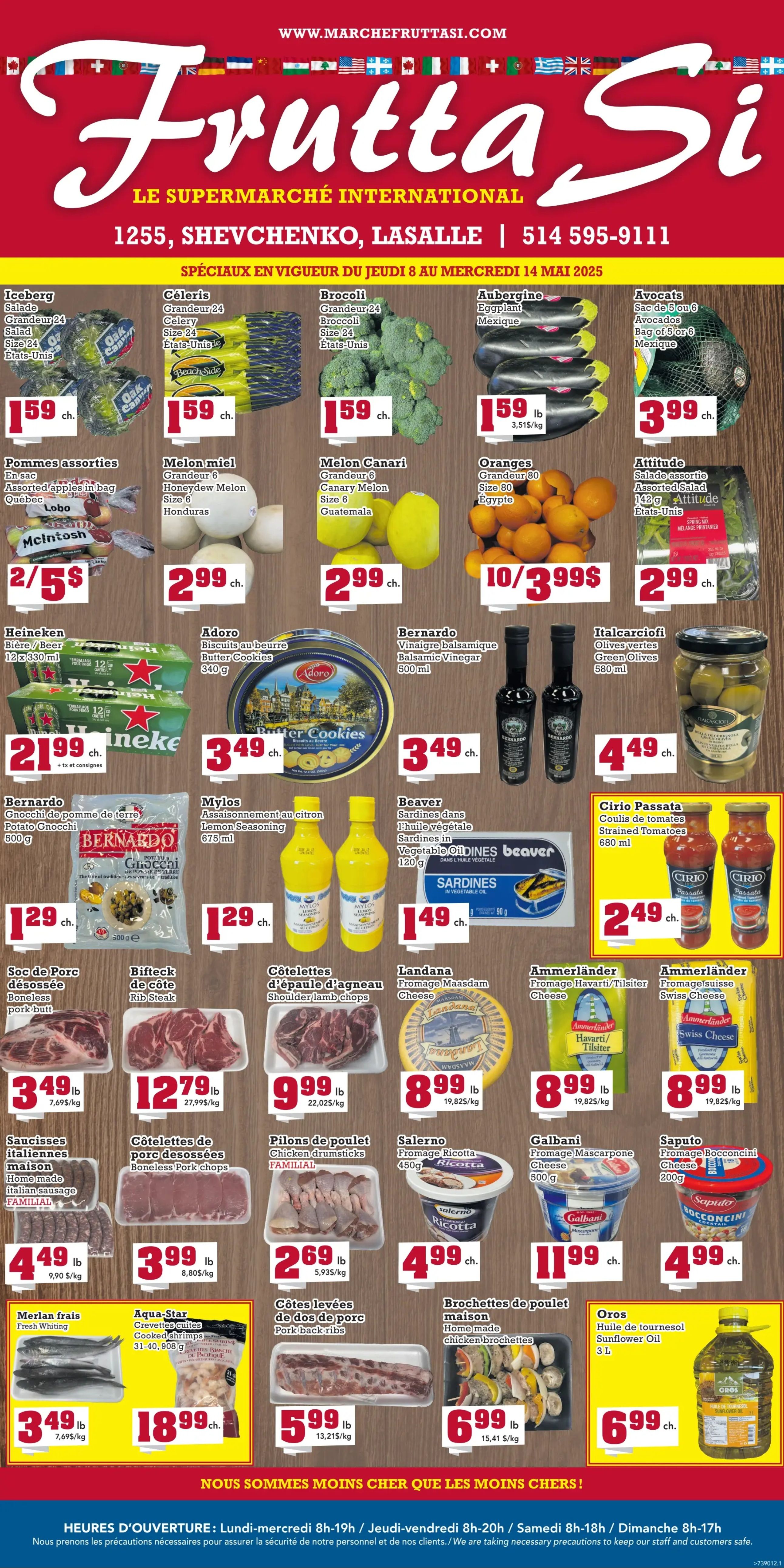 Frutta Si - Weekly Flyer Specials - Valid from May 8 to 14, 2025 - Page 1