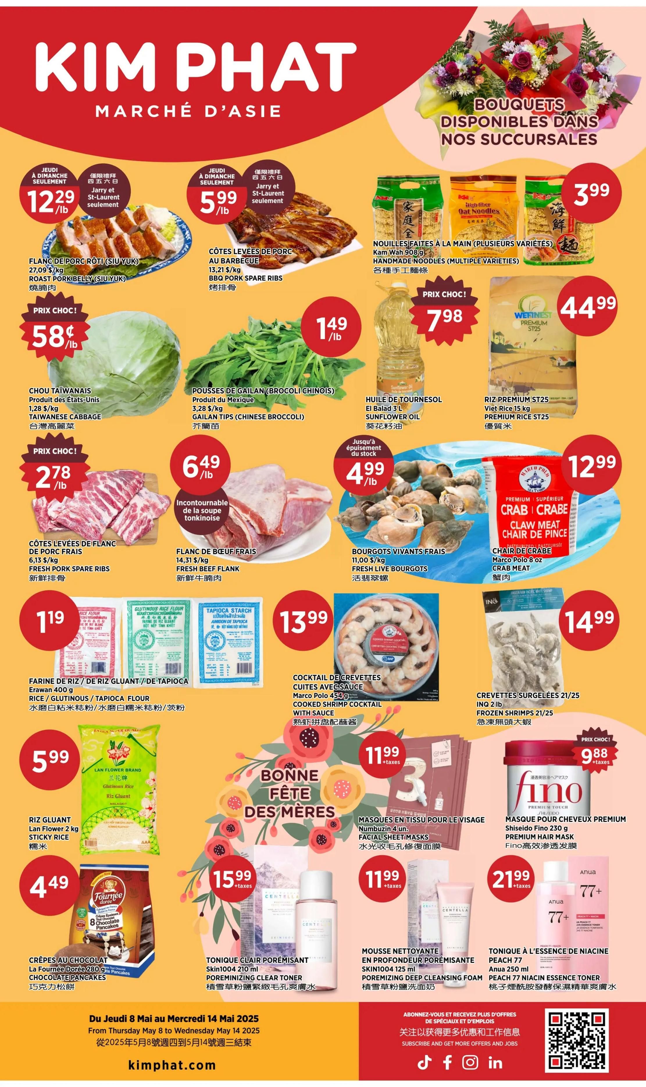 Kim Phat - Weekly Flyer Specials - Valid from May 8 to 14, 2025 - Page 1