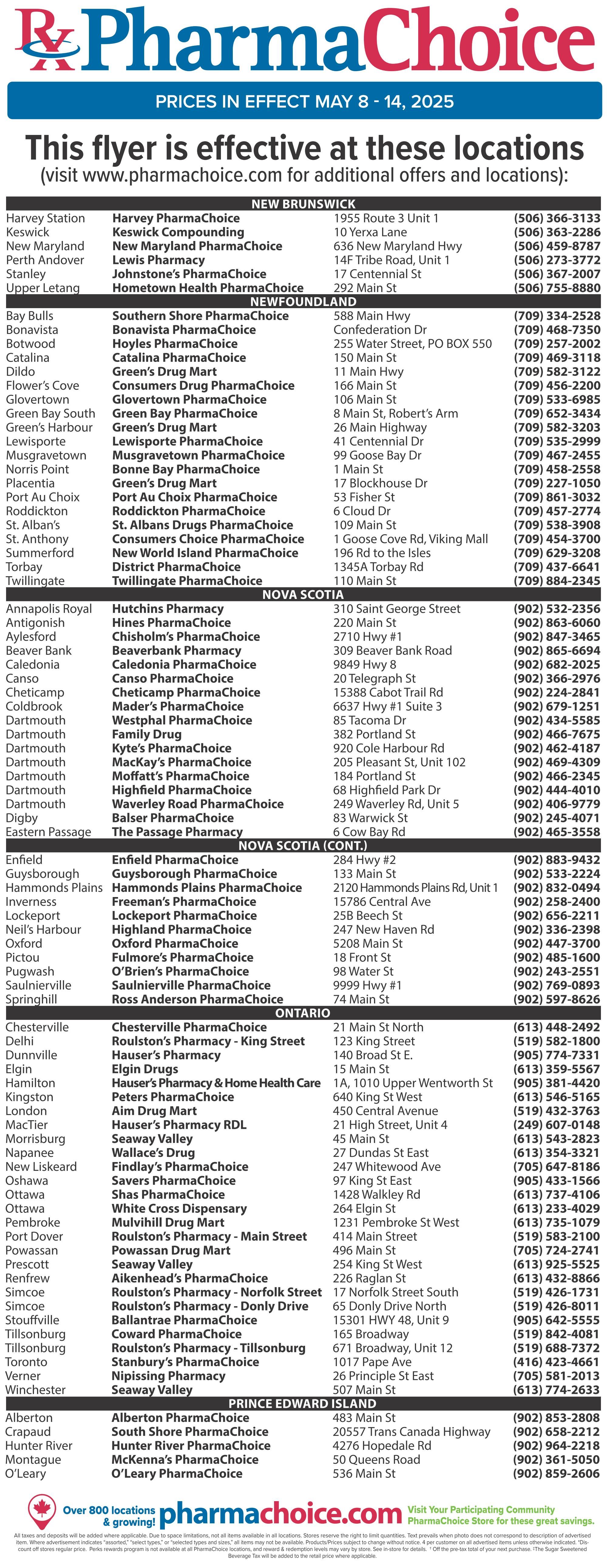 PharmaChoice - Ontario and Atlantic - Weekly Flyer Specials - Valid from May 8 to 14, 2025 - Page 6
