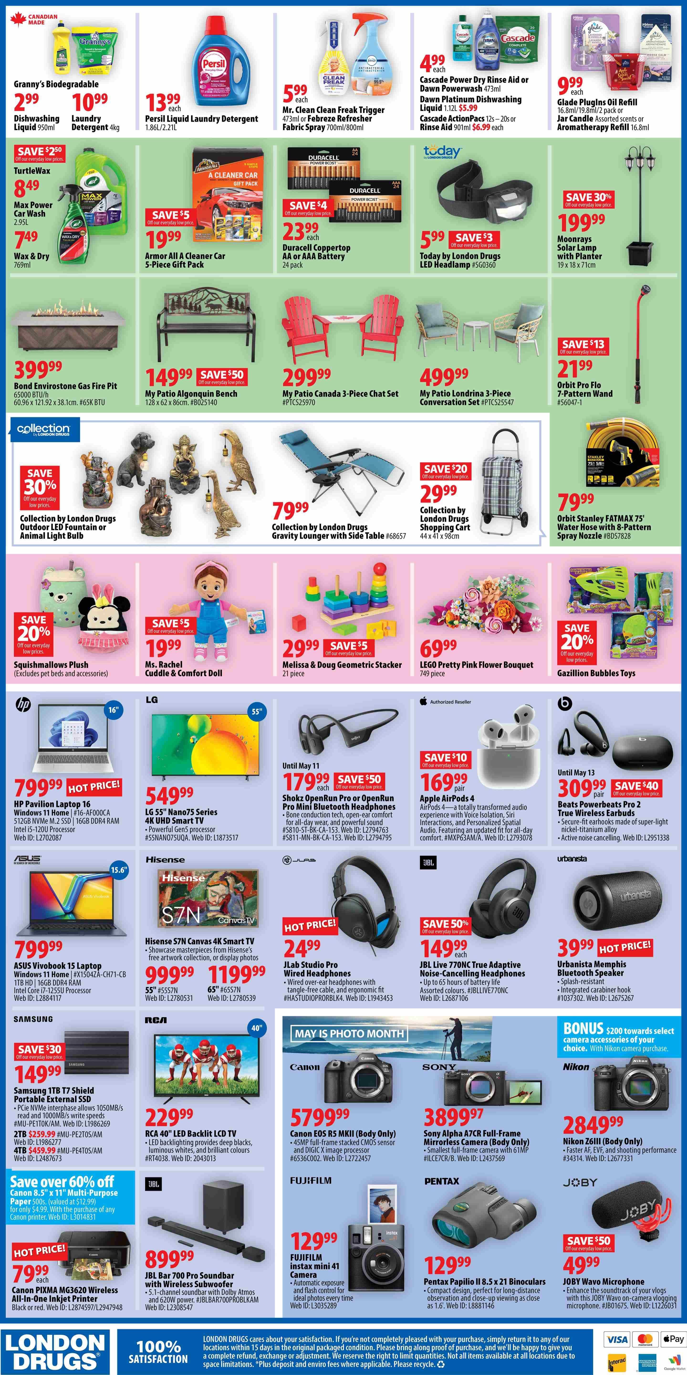 London Drugs - Weekly Flyer Specials - Valid from May 9 to 14, 2025 - Page 4