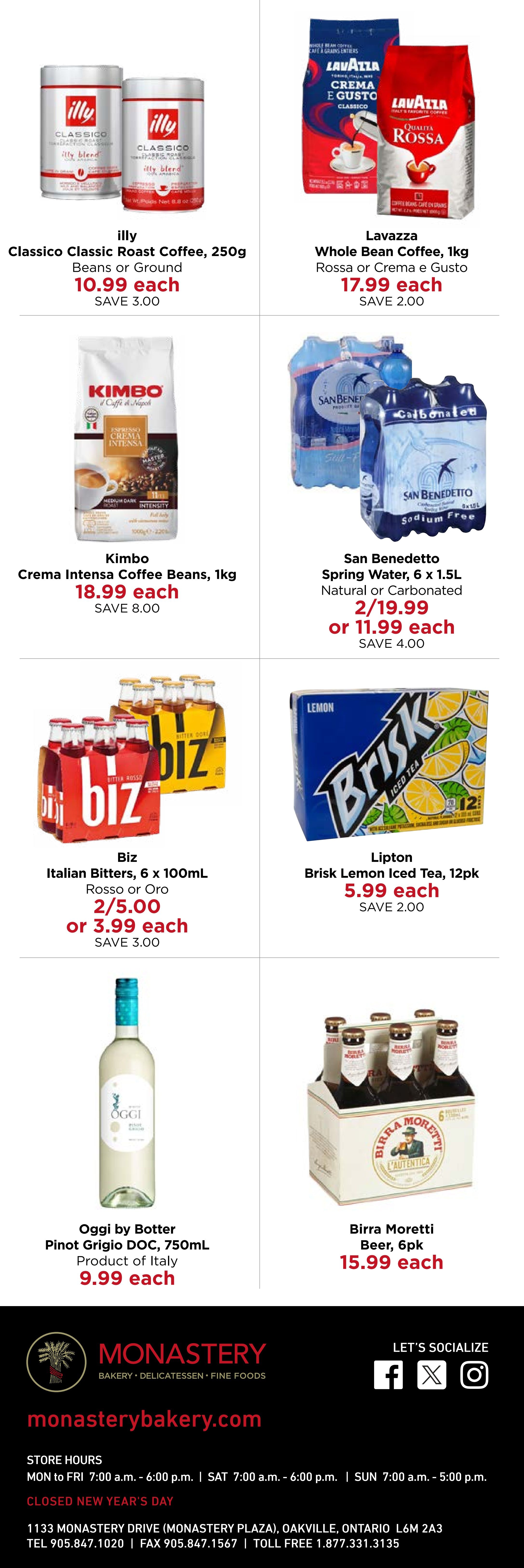 Monastery Bakery & Delicatessen - 2 Weeks of Savings - Valid from May 7 to 21, 2025 - Page 5