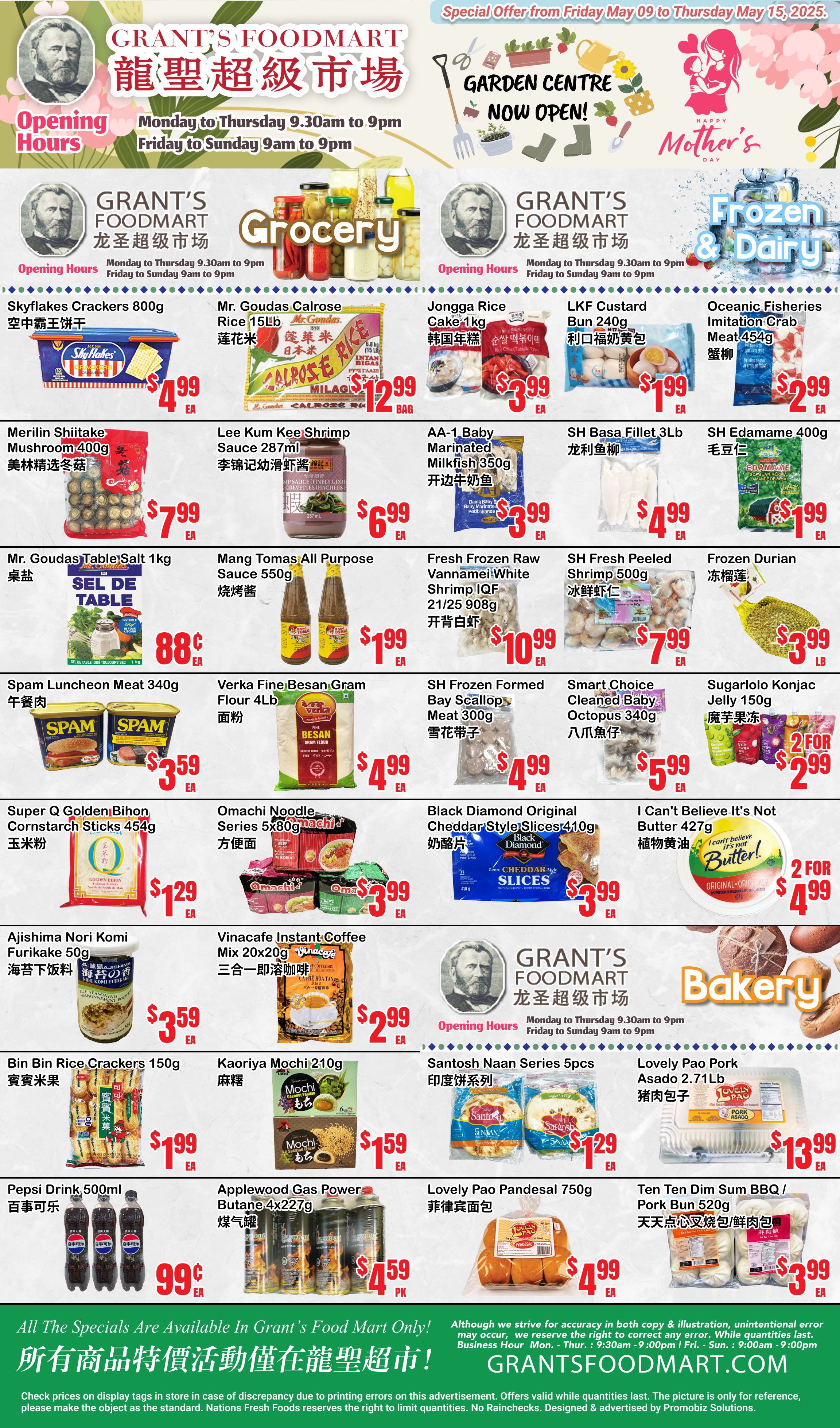 Grant's Foodmart - Weekly Flyer Specials - Valid from May 9 to 15, 2025 - Page 2