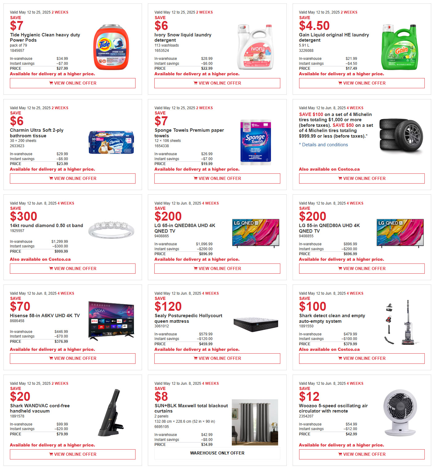 Costco - 2 Weeks of Savings - Valid from May 12 to 25, 2025 - Page 2