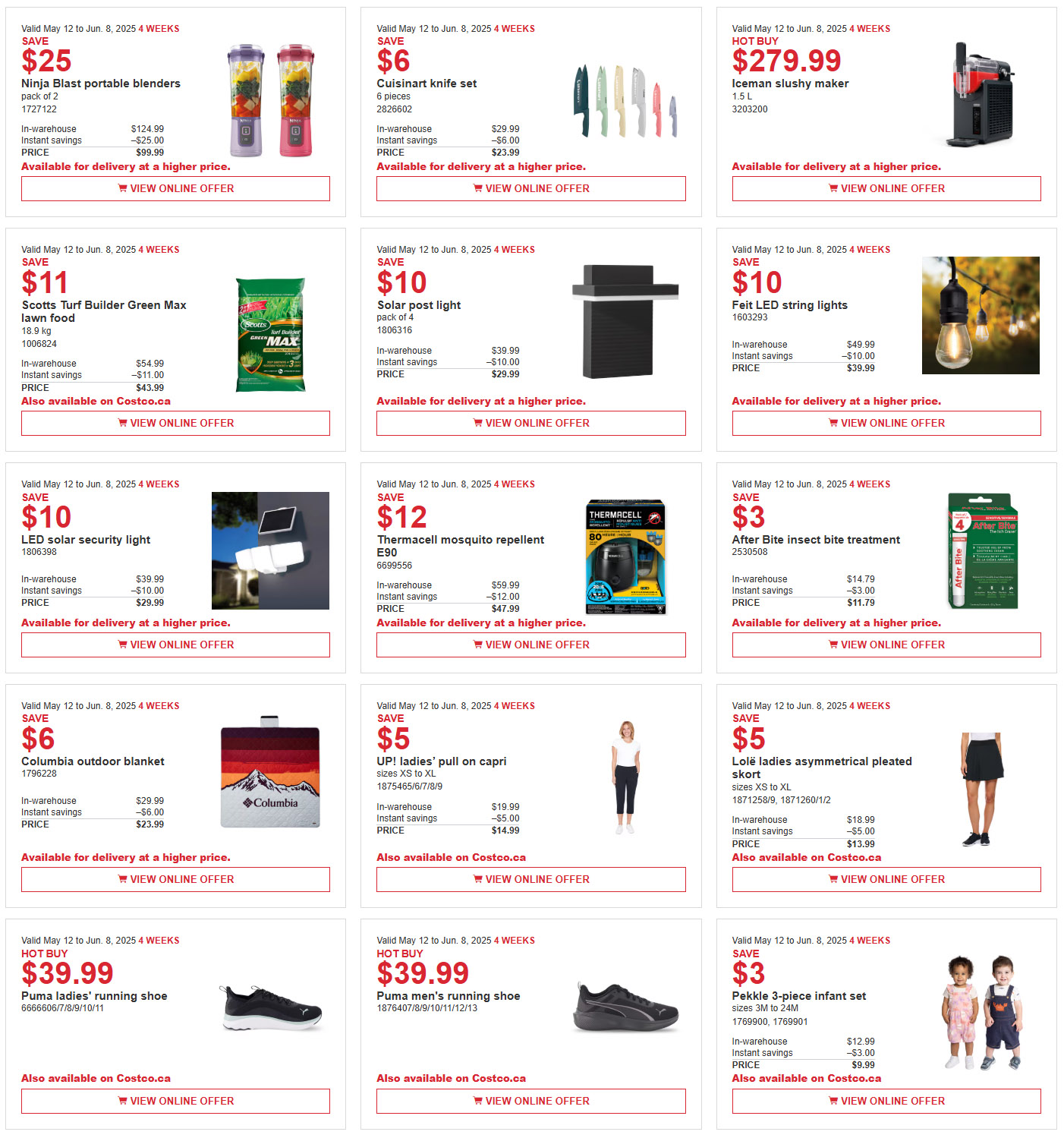 Costco - 2 Weeks of Savings - Valid from May 12 to 25, 2025 - Page 3