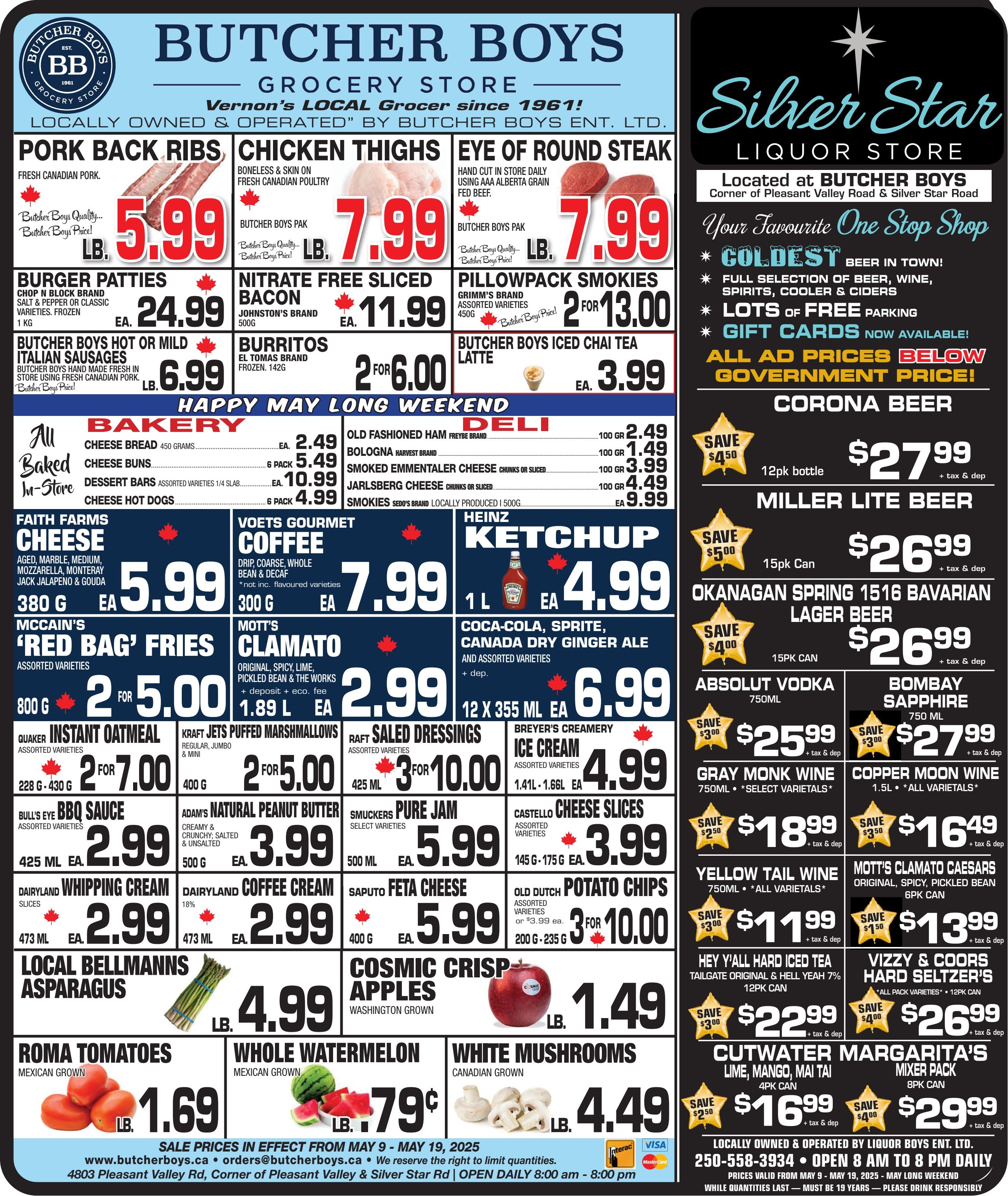 Butcher Boys - 2 Weeks of Savings - Valid from May 9 to 19, 2025 - Page 1