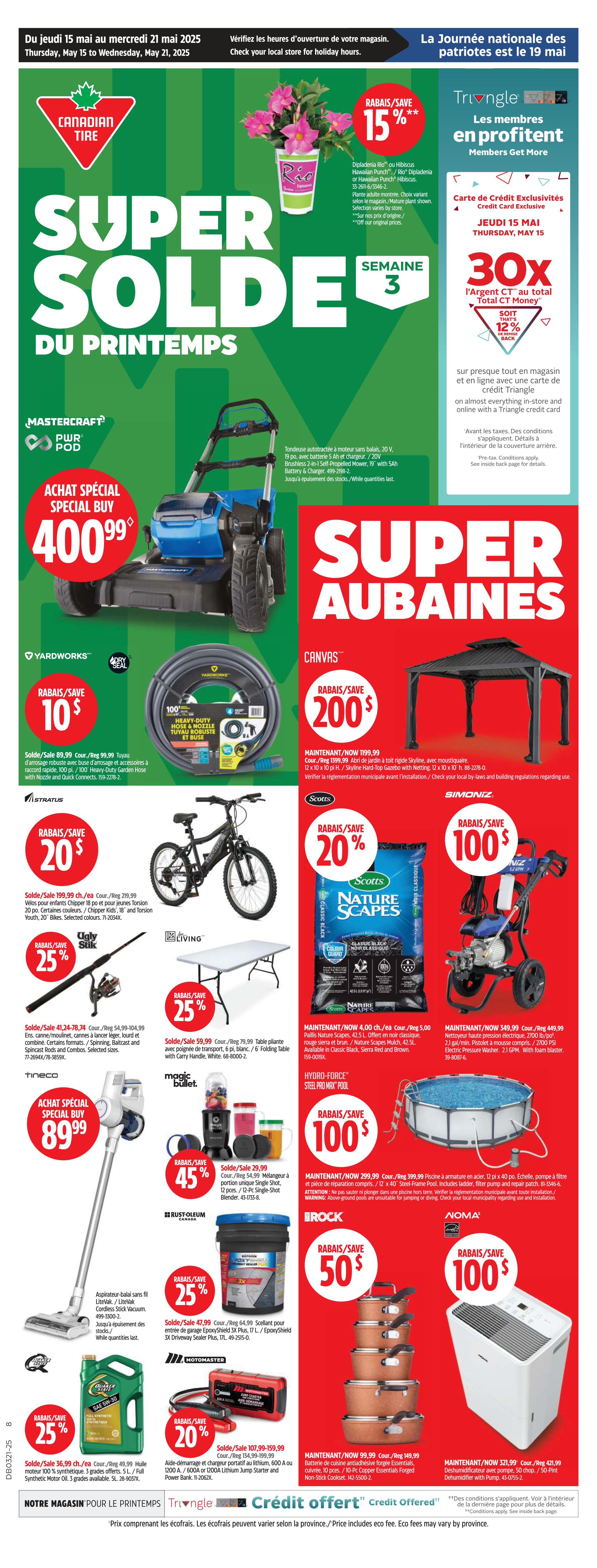 Canadian Tire - Quebec - Weekly Flyer Specials