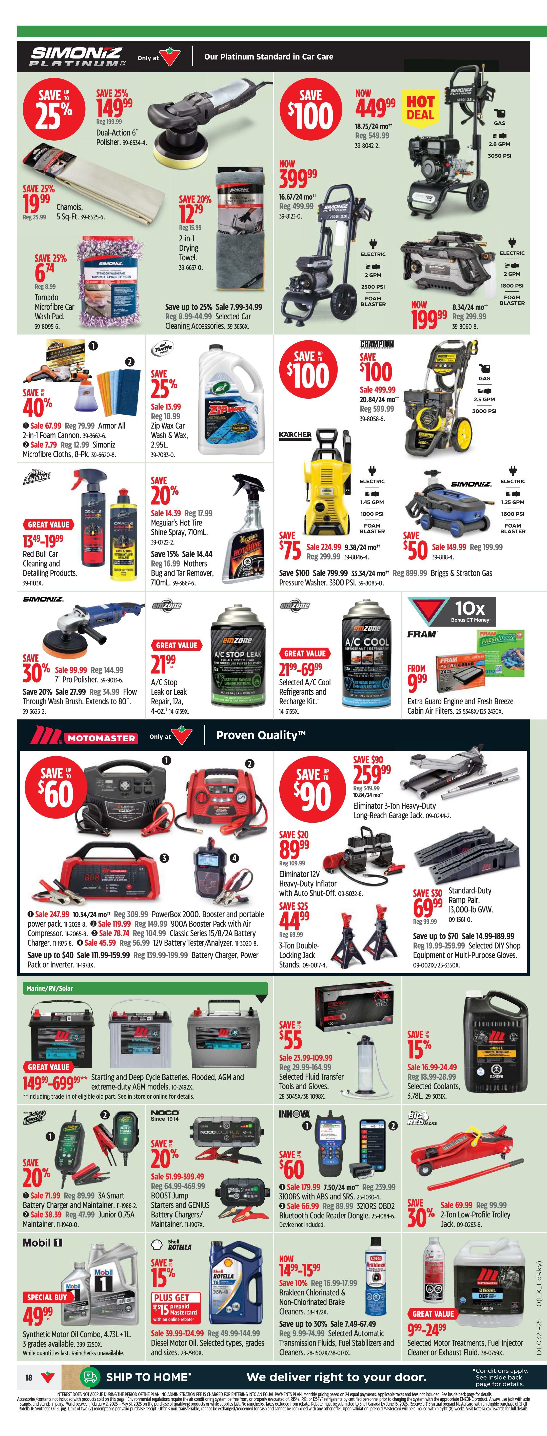Canadian Tire - Atlantic Canada - Weekly Flyer Specials - Valid from May 15 to 21, 2025 - Page 20