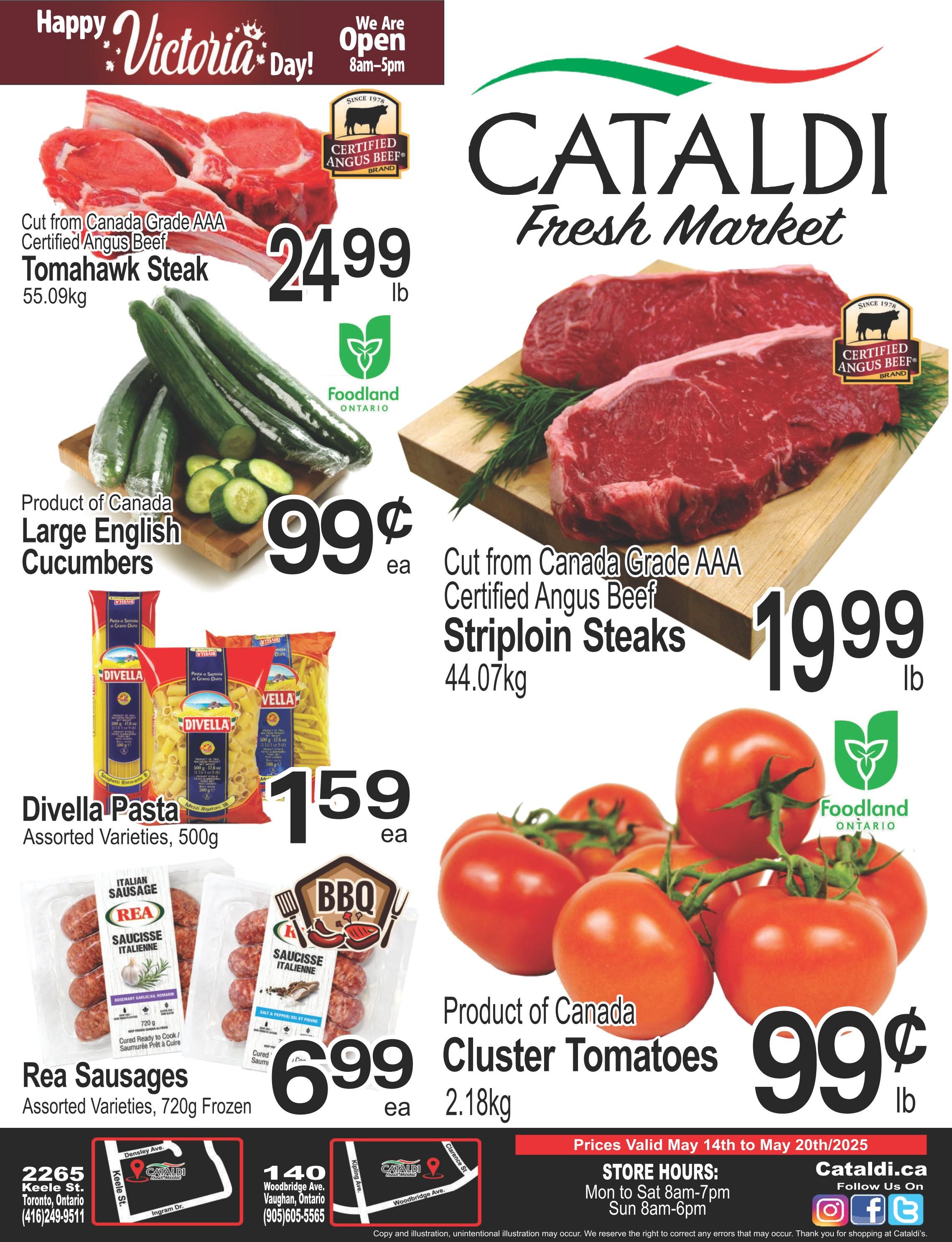 Cataldi - Weekly Flyer Specials - Valid from May 14 to 20, 2025 - Page 1