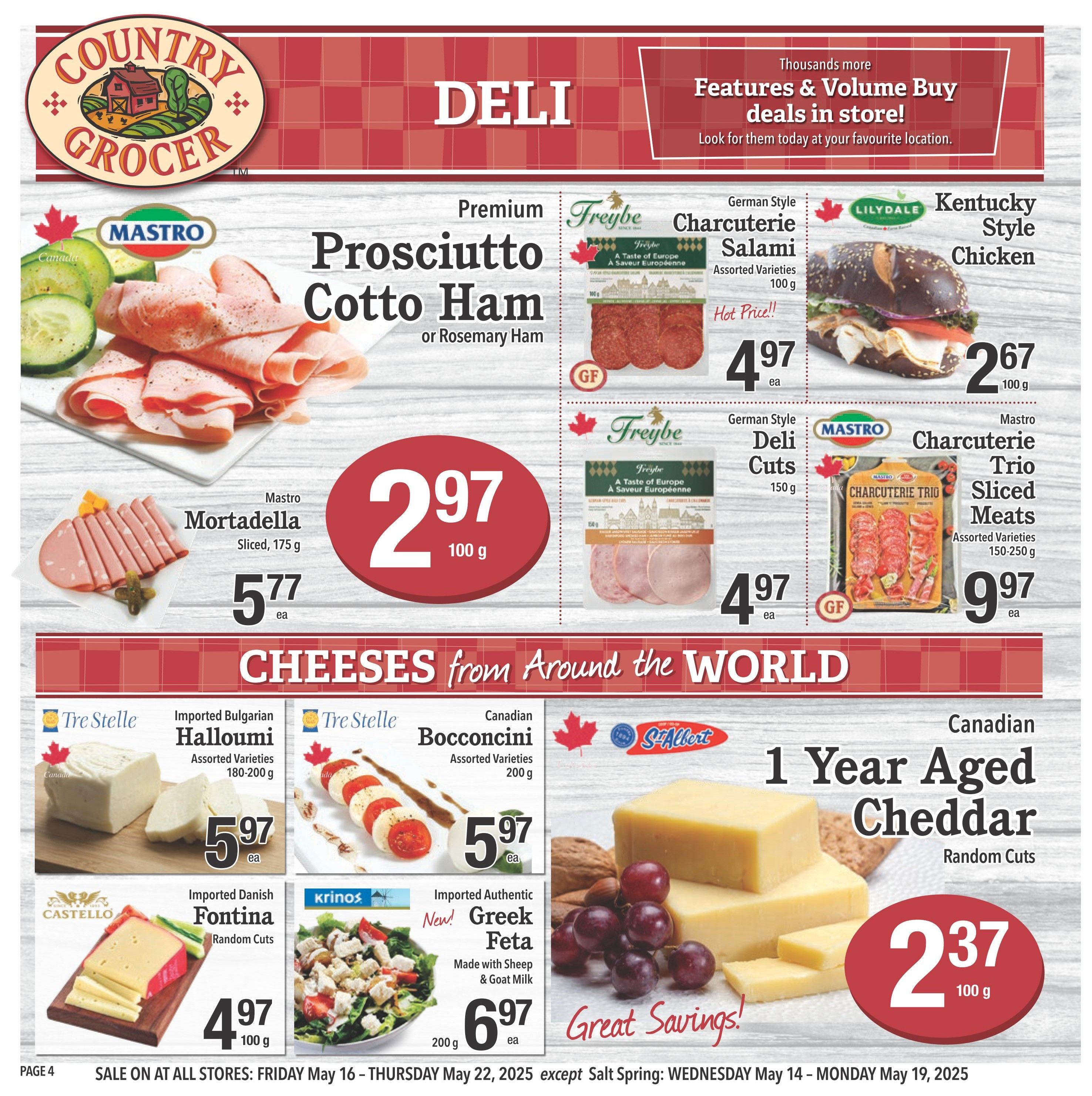 Country Grocer - Weekly Flyer Specials - Valid from May 14 to 19, 2025 - Page 4