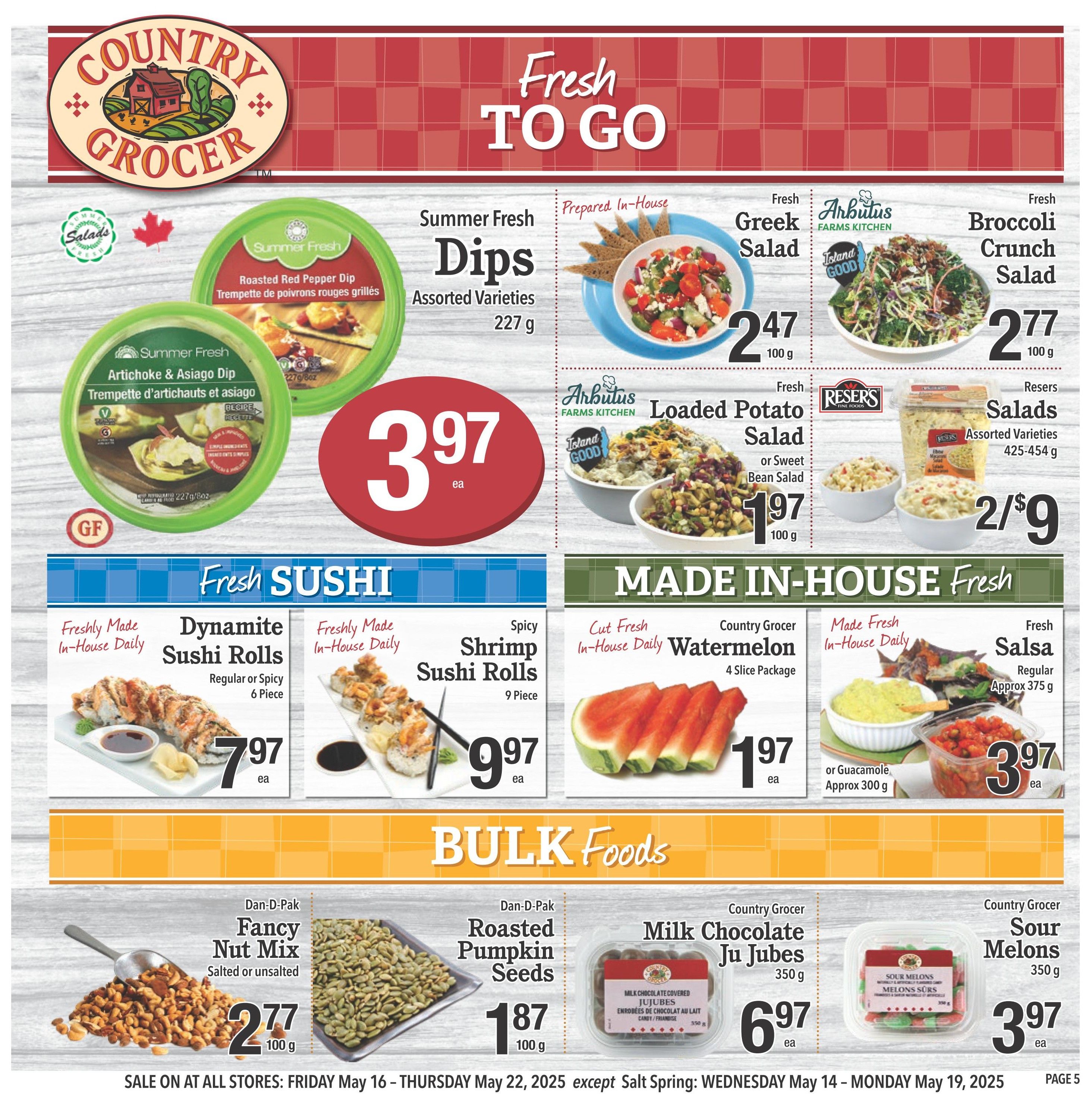 Country Grocer - Weekly Flyer Specials - Valid from May 14 to 19, 2025 - Page 5