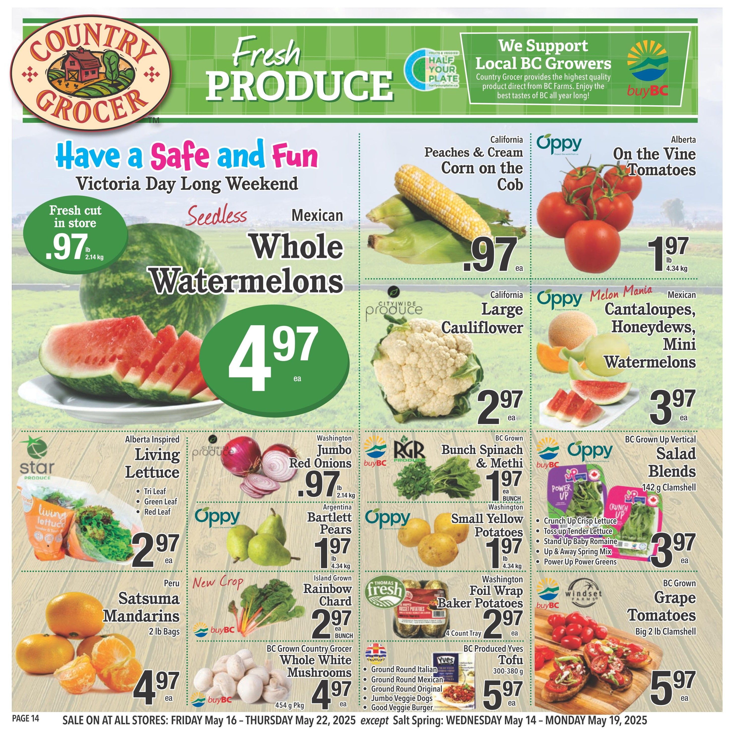 Country Grocer - Weekly Flyer Specials - Valid from May 14 to 19, 2025 - Page 14
