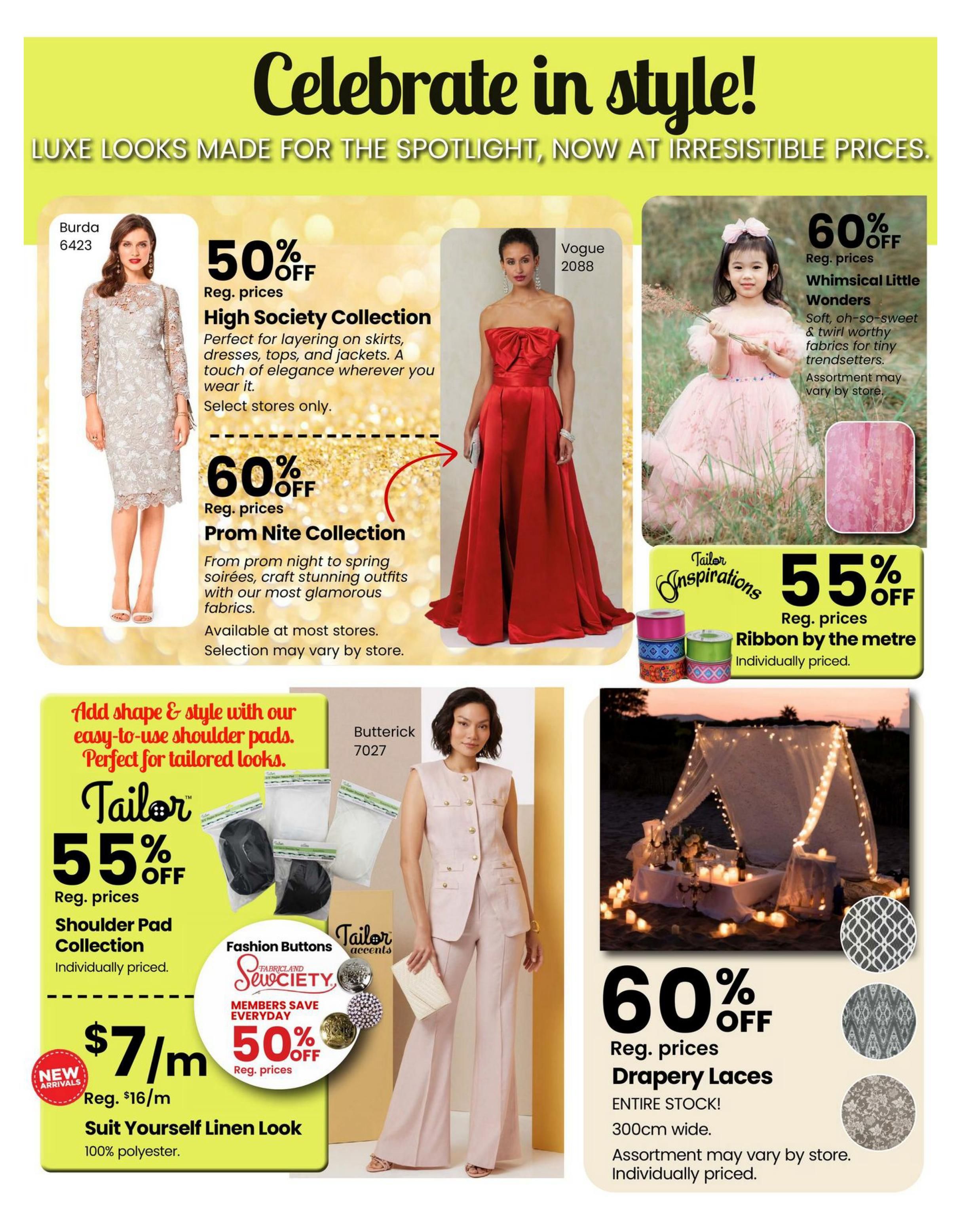 Fabricland - Monthly Savings - Valid from June 1 to 30, 2025 - Page 10