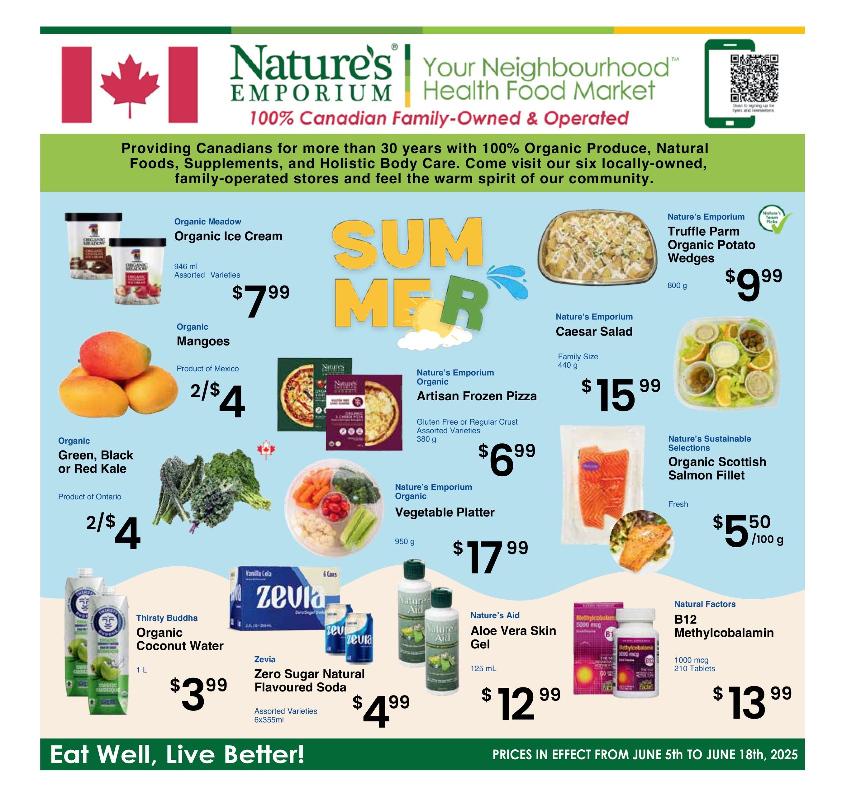 Nature's Emporium - 2 Weeks of Savings - Valid from June 5 to 18, 2025 - Page 1