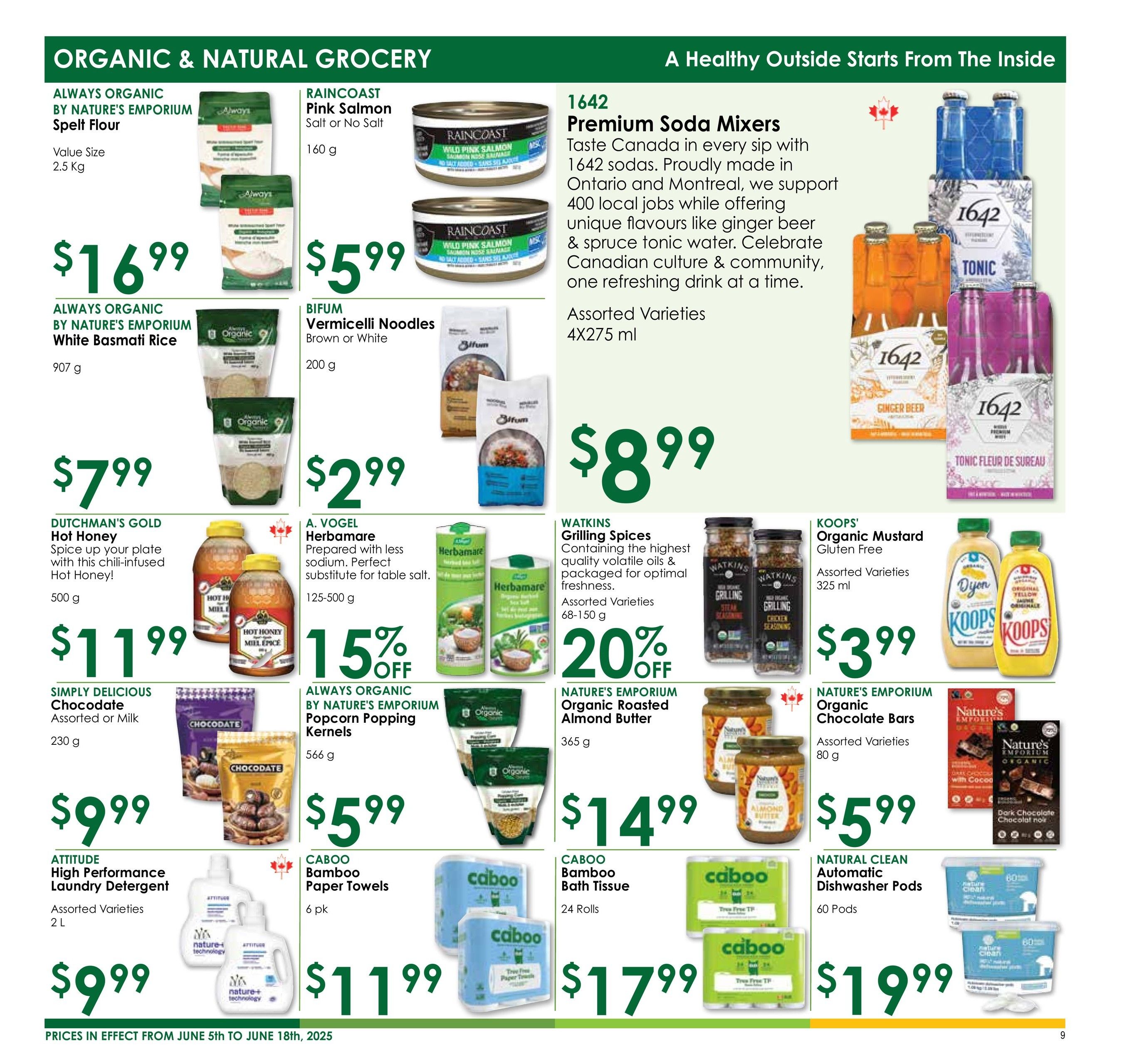 Nature's Emporium - 2 Weeks of Savings - Valid from June 5 to 18, 2025 - Page 9