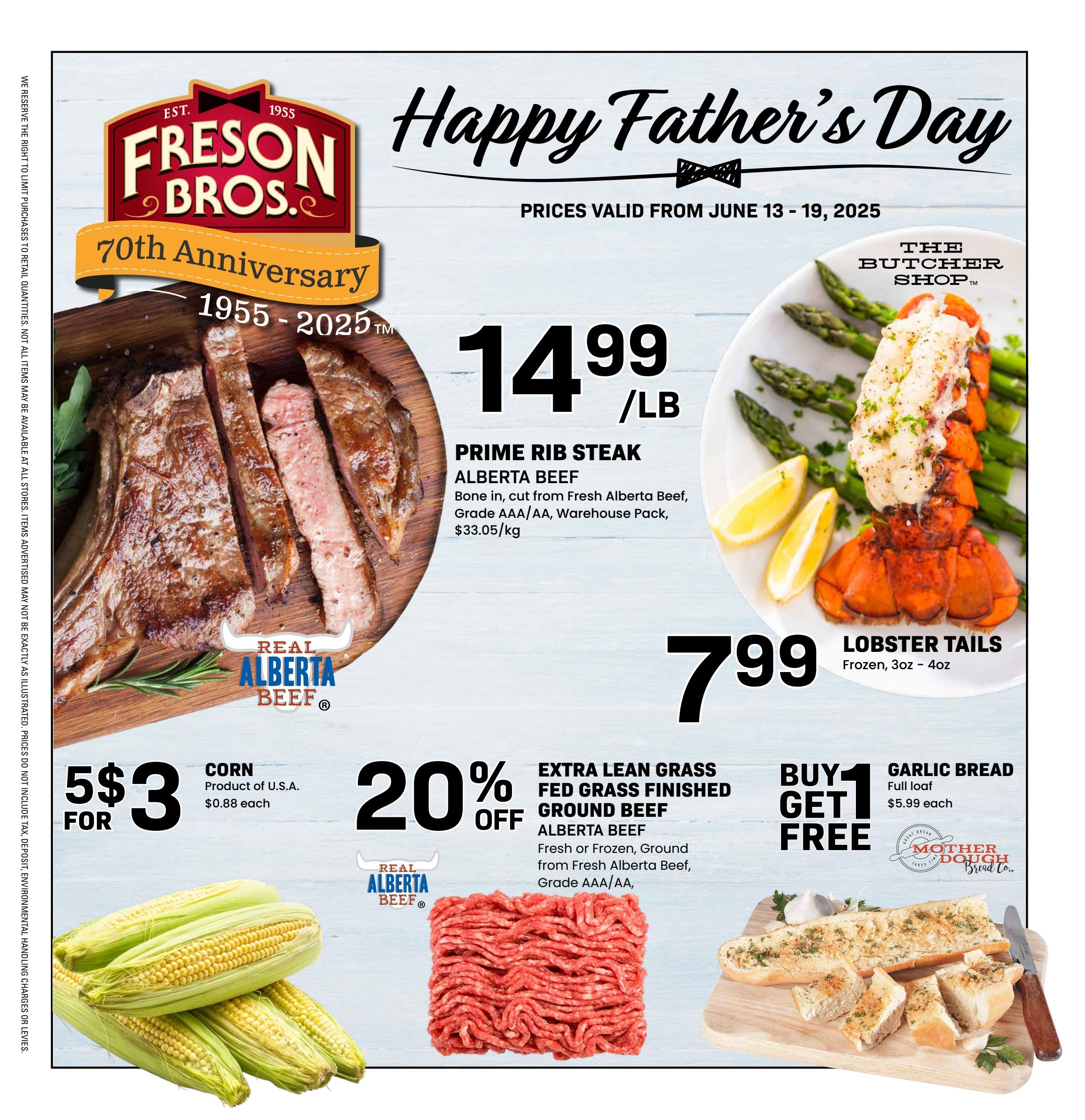 Freson Bros - Weekly Flyer Specials - Valid from June 13 to 19, 2025 - Page 1