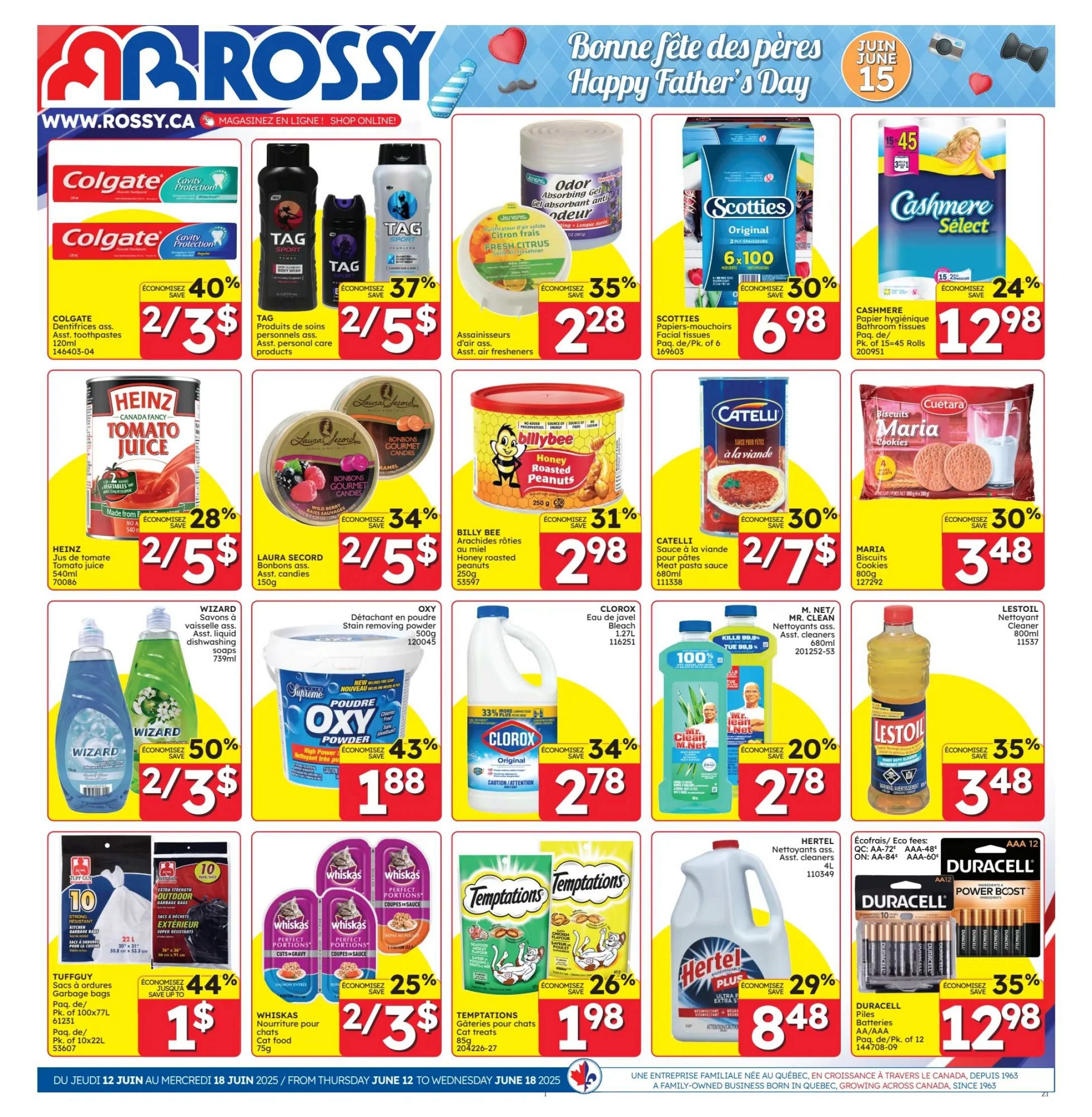 Rossy - Weekly Flyer Specials - Valid from June 12 to 18, 2025 - Page 1