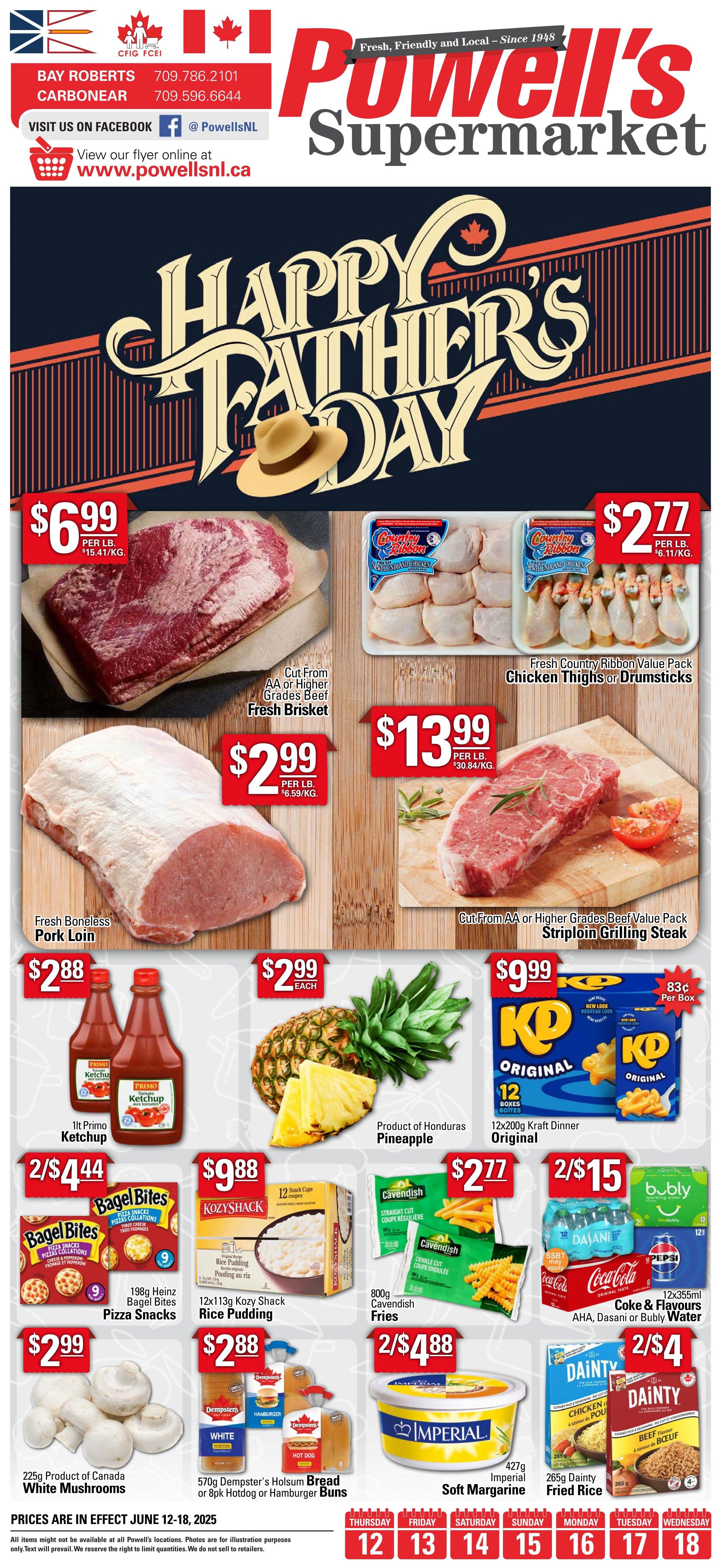 Powell's Supermarket - Weekly Flyer Specials - Valid from June 12 to 18, 2025 - Page 1