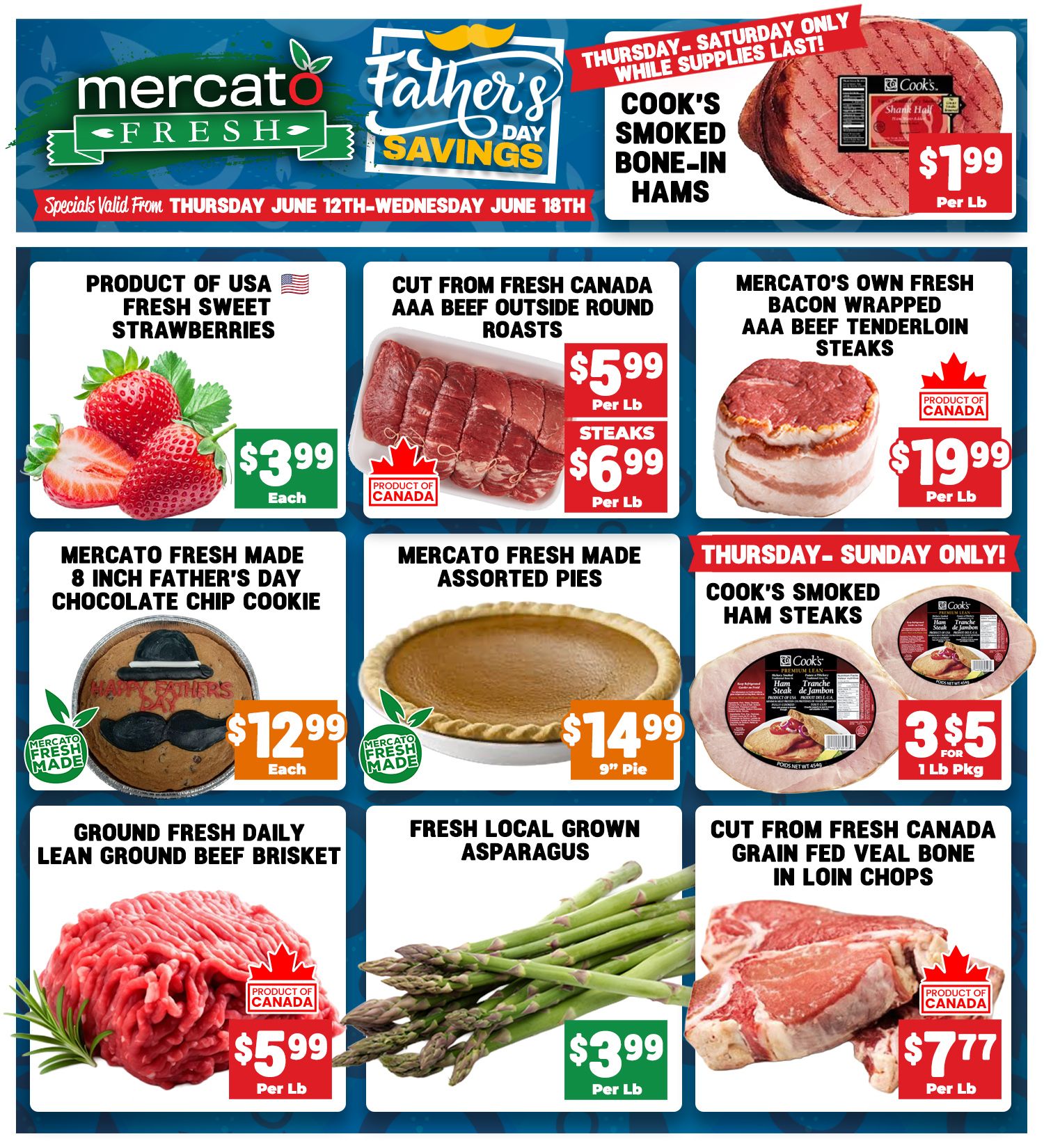 Mercato Fresh - Weekly Flyer Specials - Valid from June 12 to 18, 2025 - Page 1