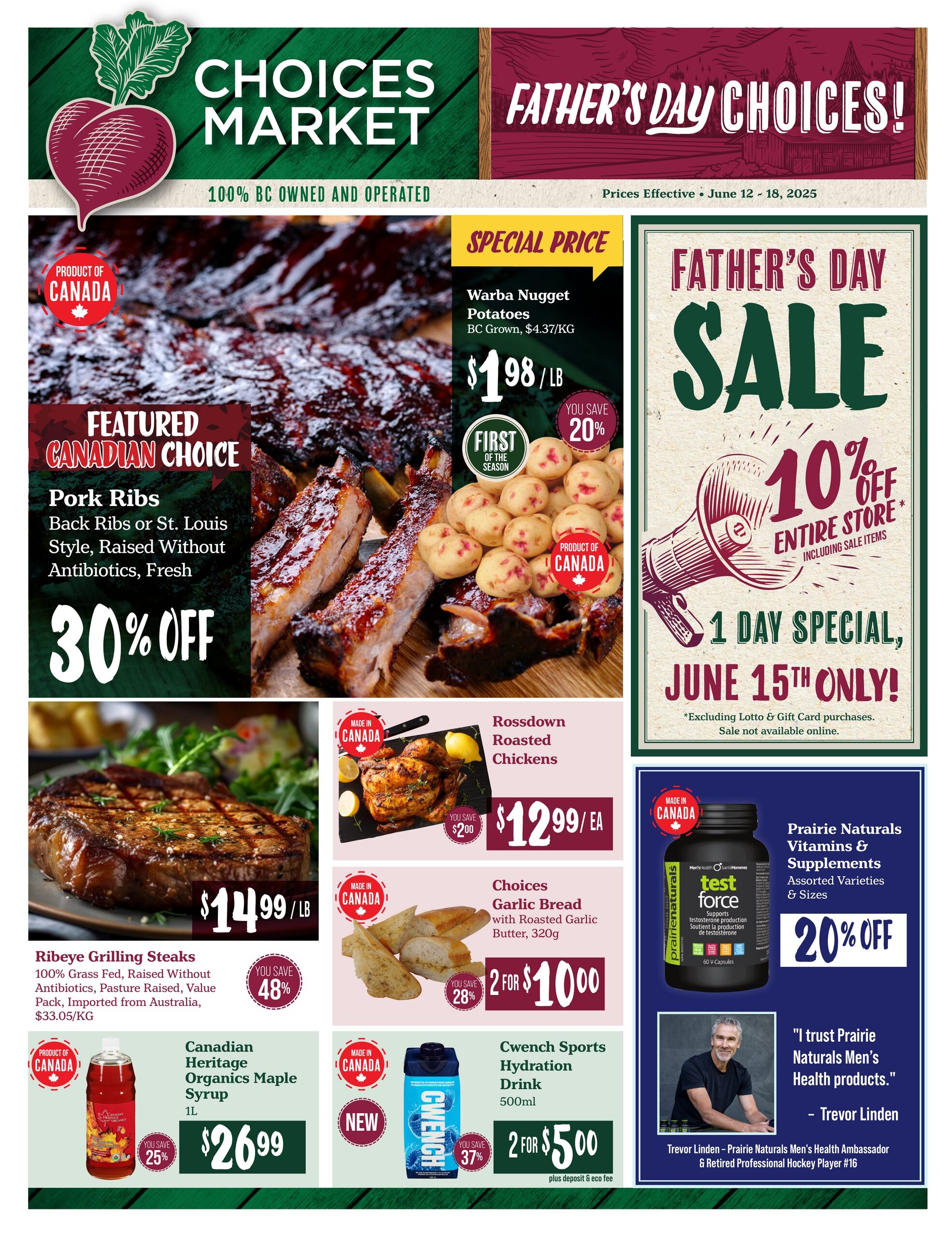 Choices Markets - Weekly Flyer Specials - Valid from June 12 to 18, 2025 - Page 1