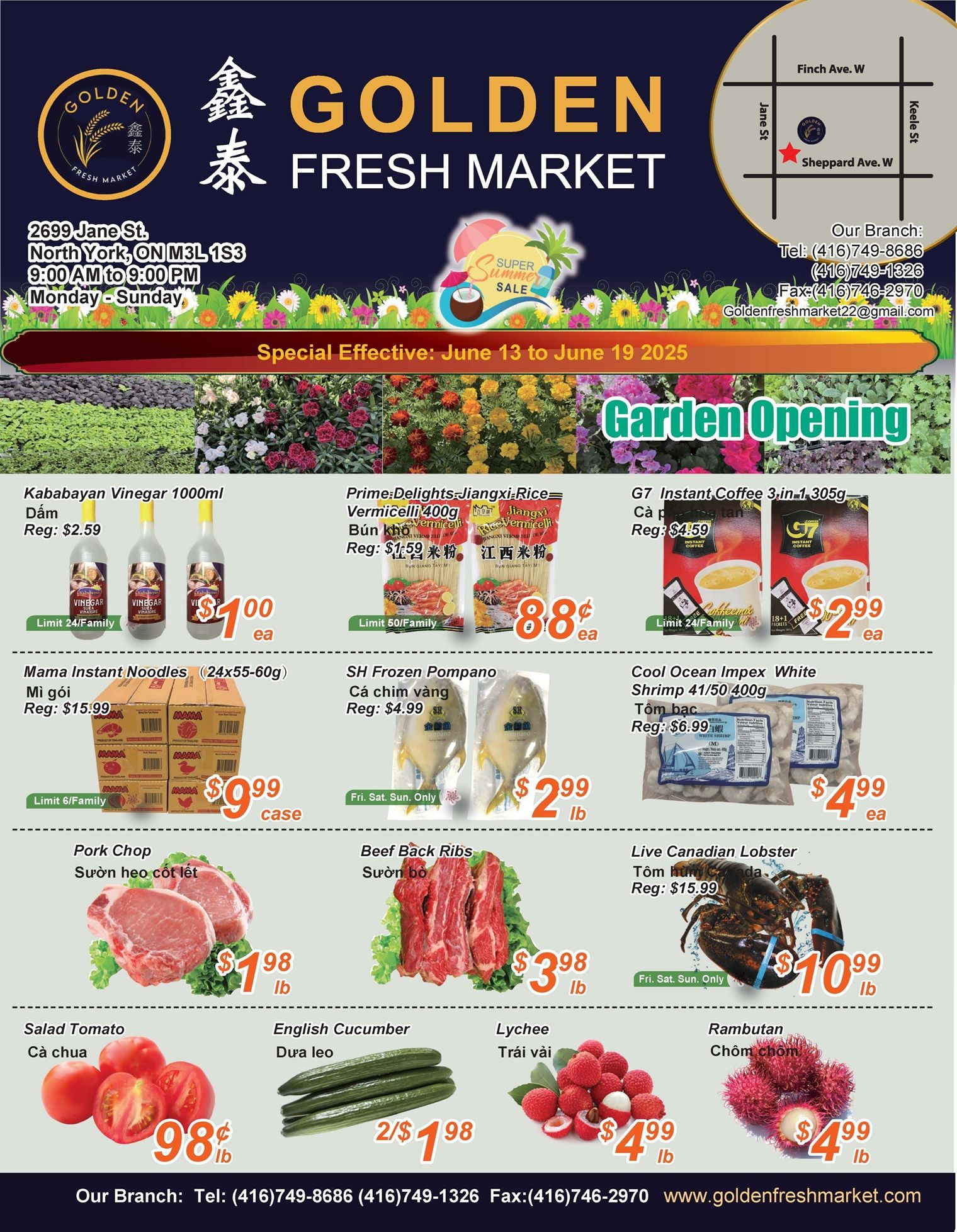 Golden Fresh Market - Weekly Flyer Specials - Valid from June 13 to 19, 2025 - Page 1