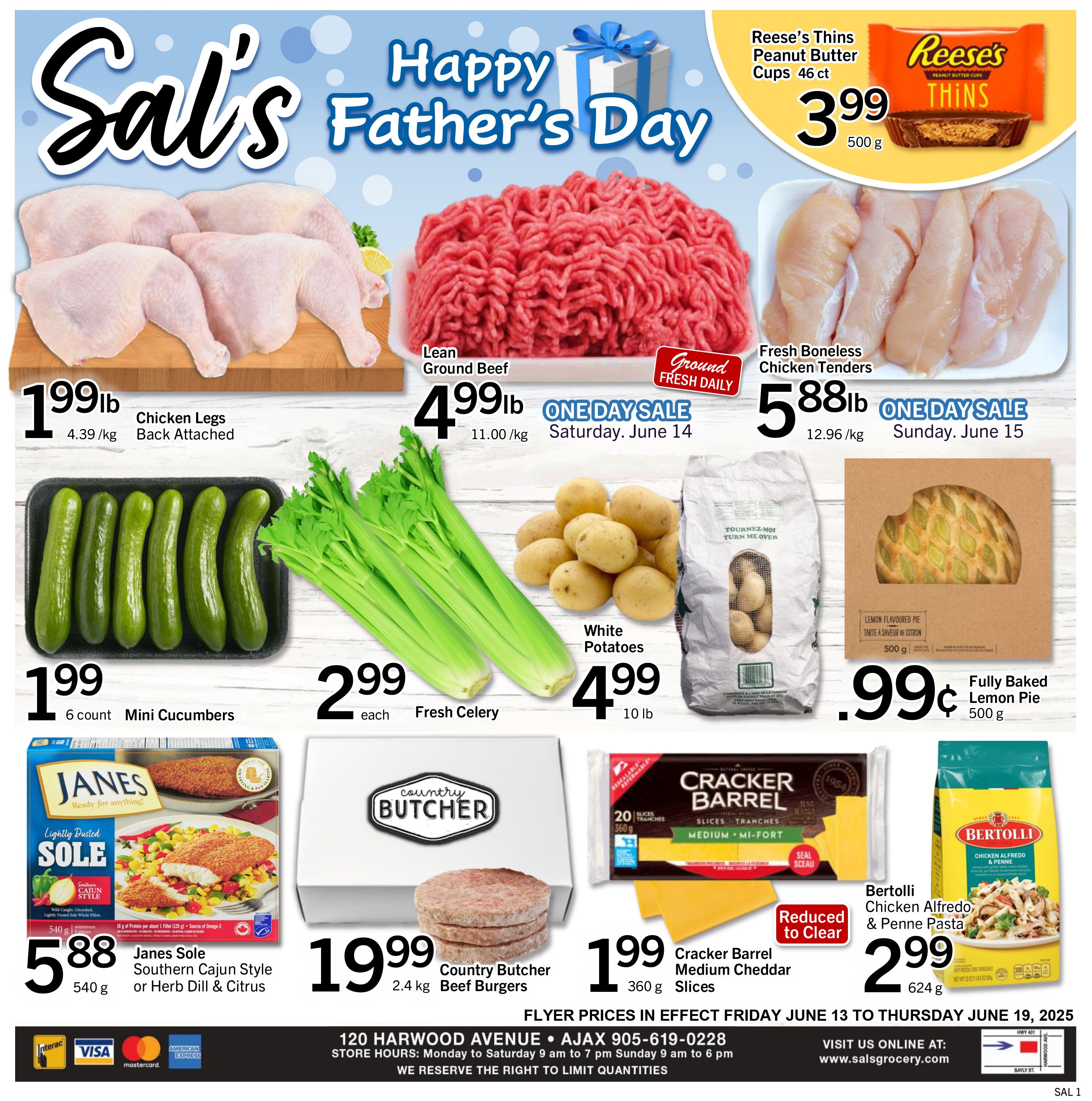Sal's Grocery - Weekly Flyer Specials - Valid from June 13 to 19, 2025 - Page 1