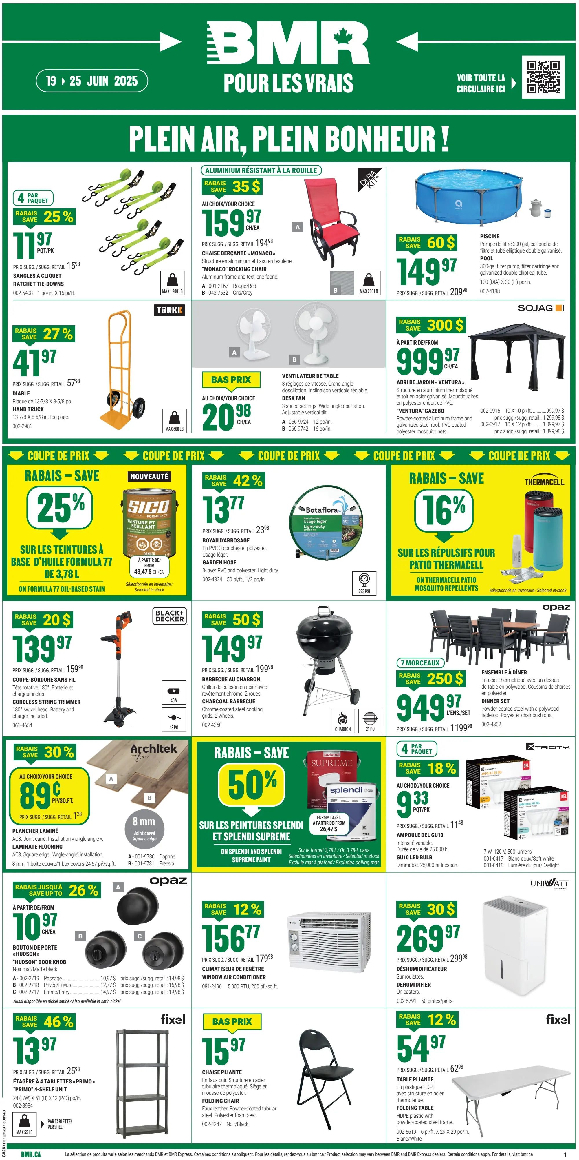BMR - Weekly Flyer Specials - Valid from June 19 to 25, 2025 - Page 1