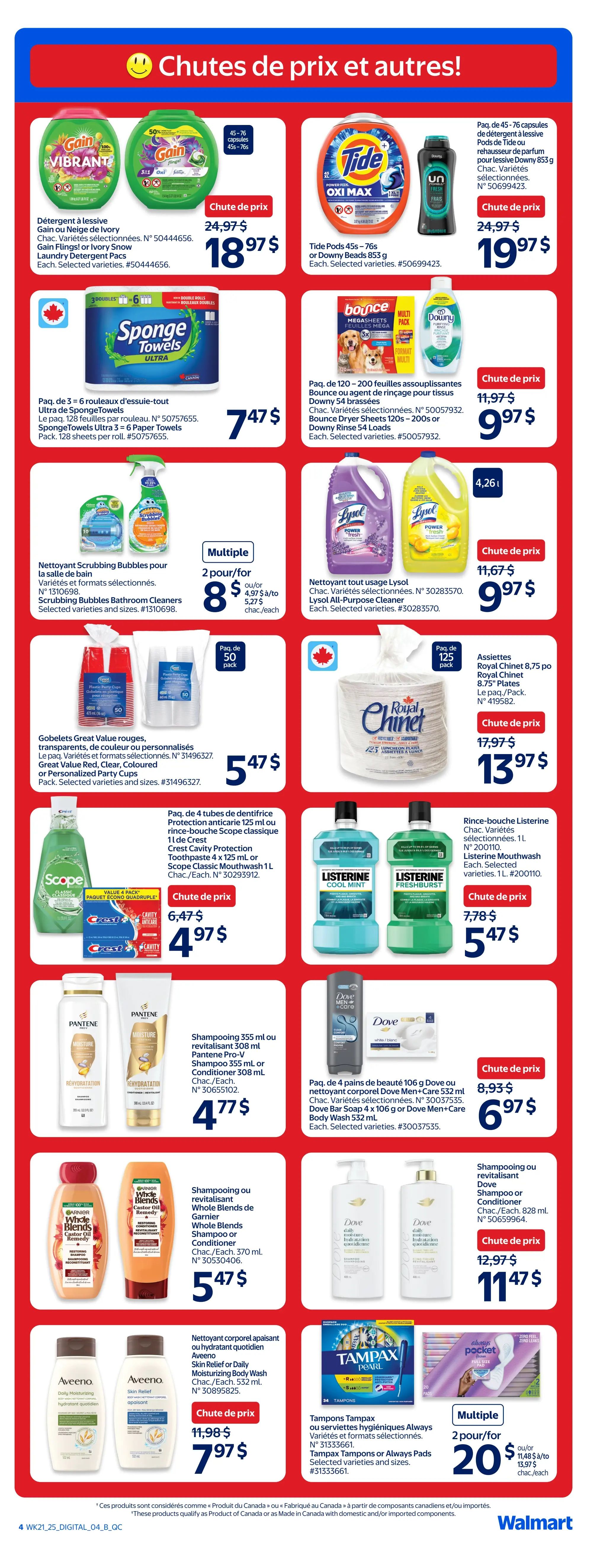 Walmart Canada - Quebec - Weekly Flyer Specials - Valid from June 19 to 25, 2025 - Page 4