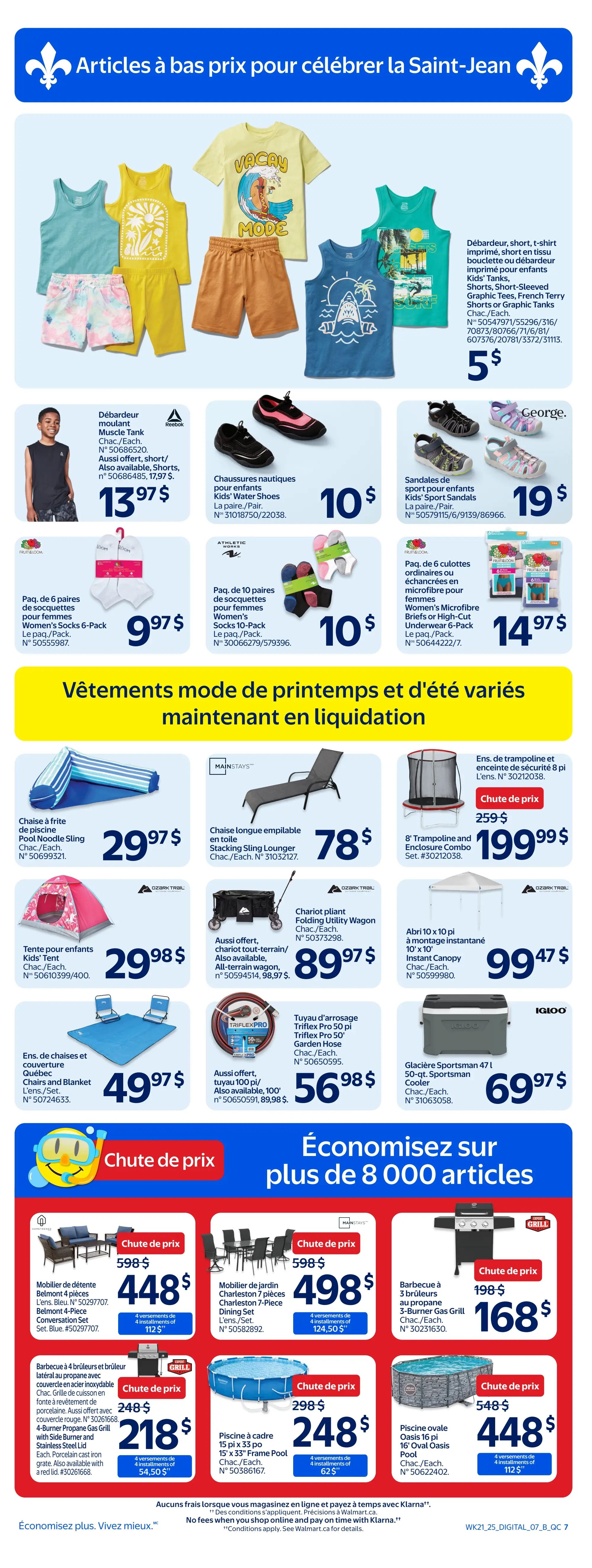 Walmart Canada - Quebec - Weekly Flyer Specials - Valid from June 19 to 25, 2025 - Page 7