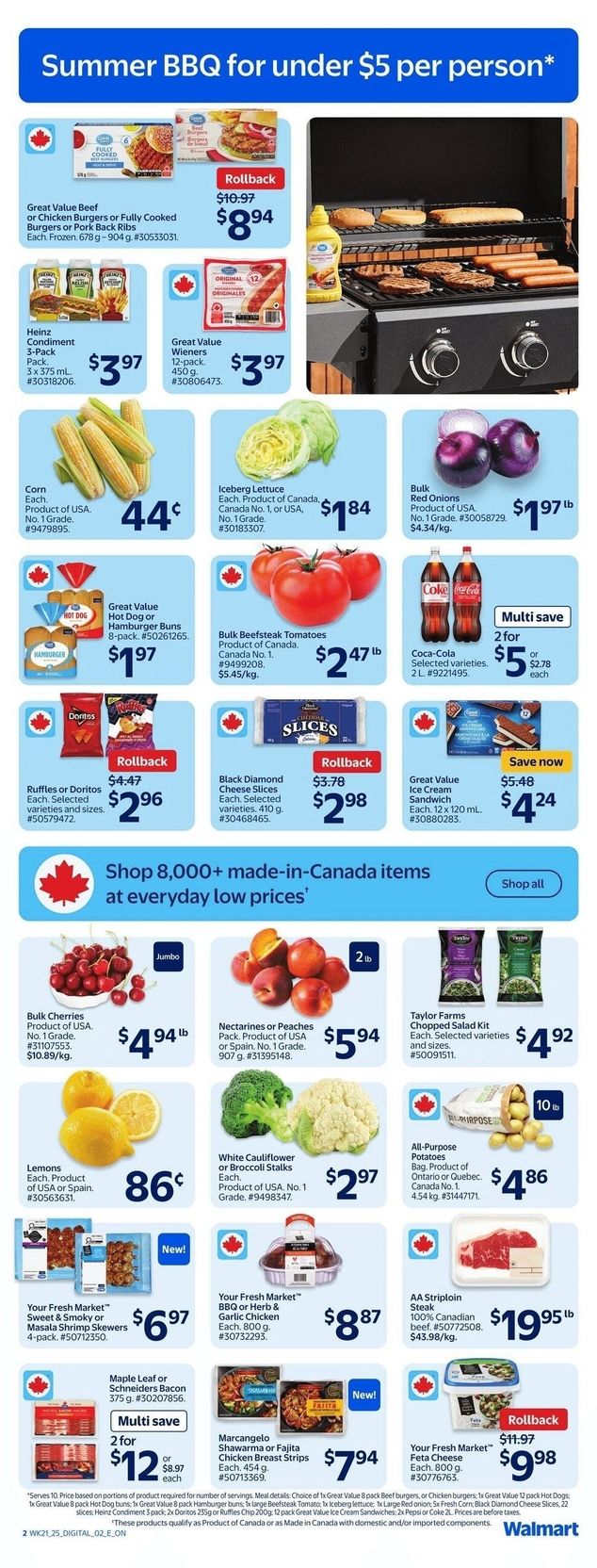 Walmart Canada - Ontario - Weekly Flyer Specials - Valid from June 19 to 25, 2025 - Page 3