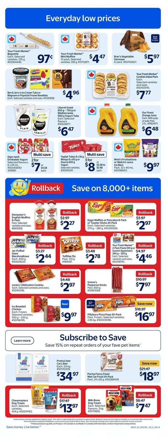 Walmart Canada - Ontario - Weekly Flyer Specials - Valid from June 19 to 25, 2025 - Page 4