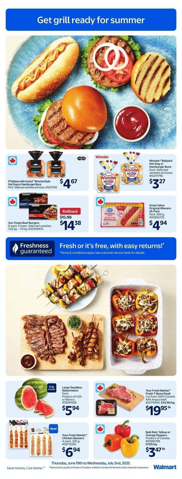 Walmart Canada - Ontario - Weekly Flyer Specials - Valid from June 19 to 25, 2025 - Page 7