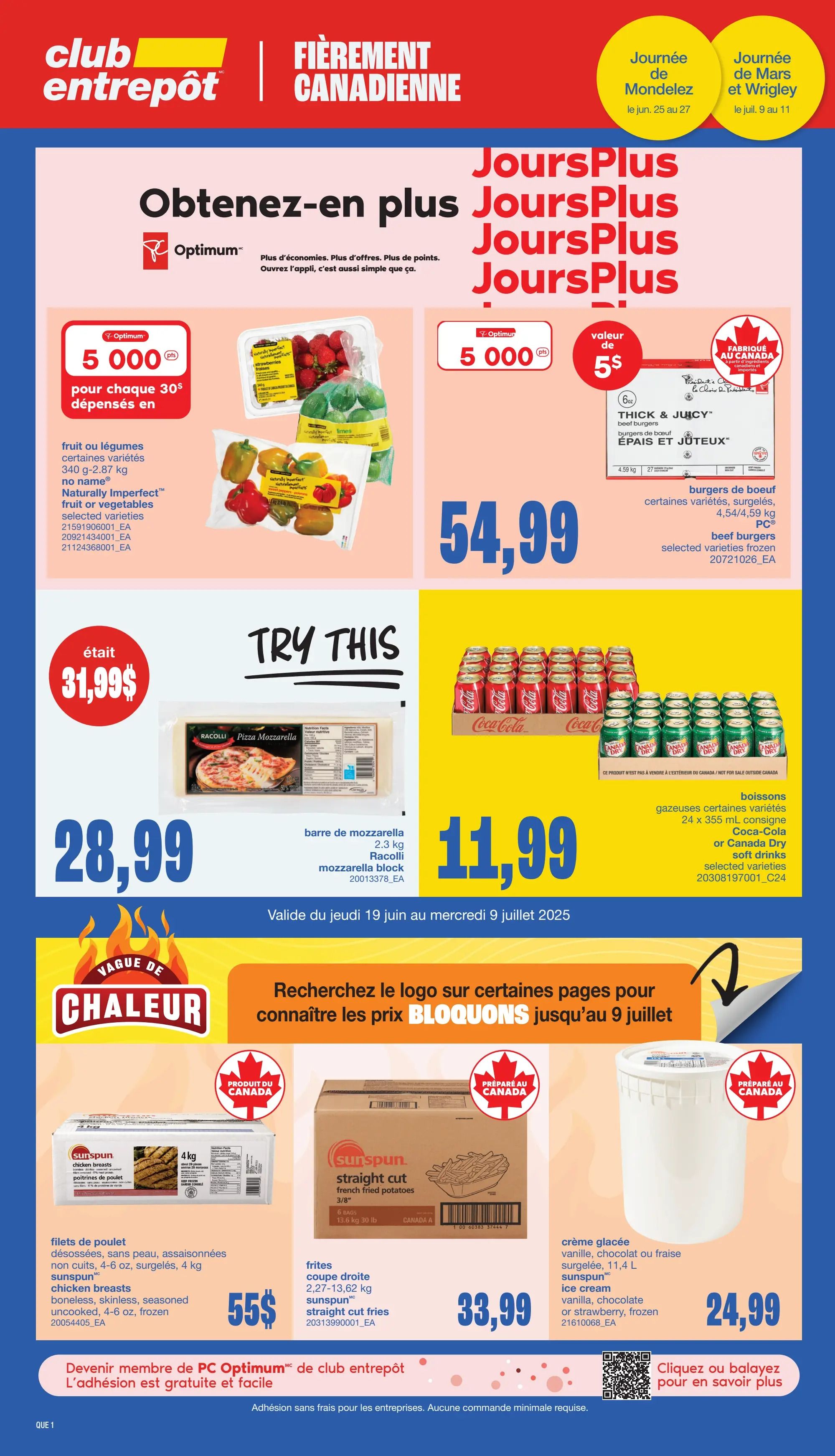 Wholesale Club - Quebec - 3 Weeks of Savings - Valid from June 19 to July 9, 2025 - Page 1