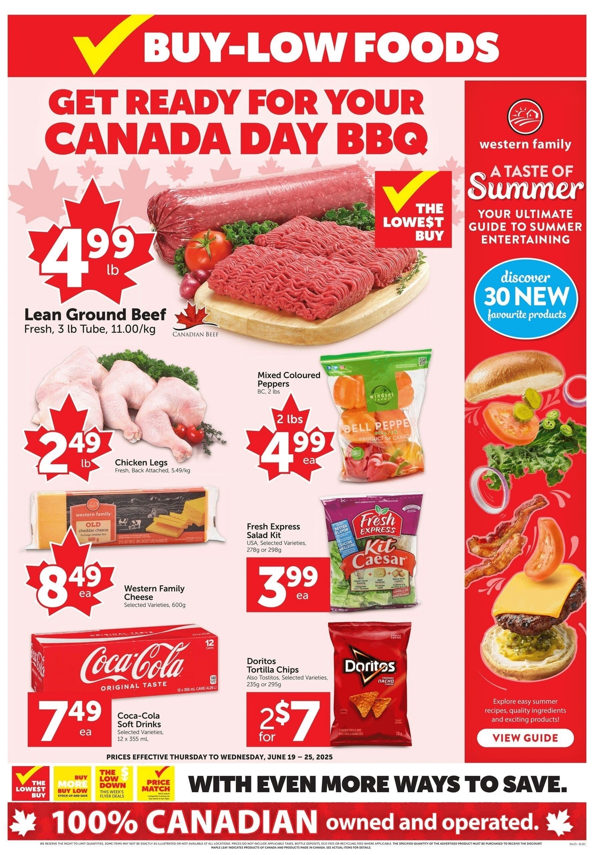 Buy-Low Foods - Weekly Flyer Specials - Valid from June 19 to 25, 2025 - Page 1