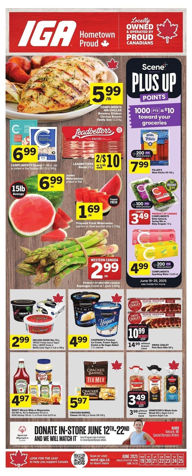 IGA - Western Canada - Weekly Flyer Specials - Valid from June 19 to 25, 2025 - Page 1