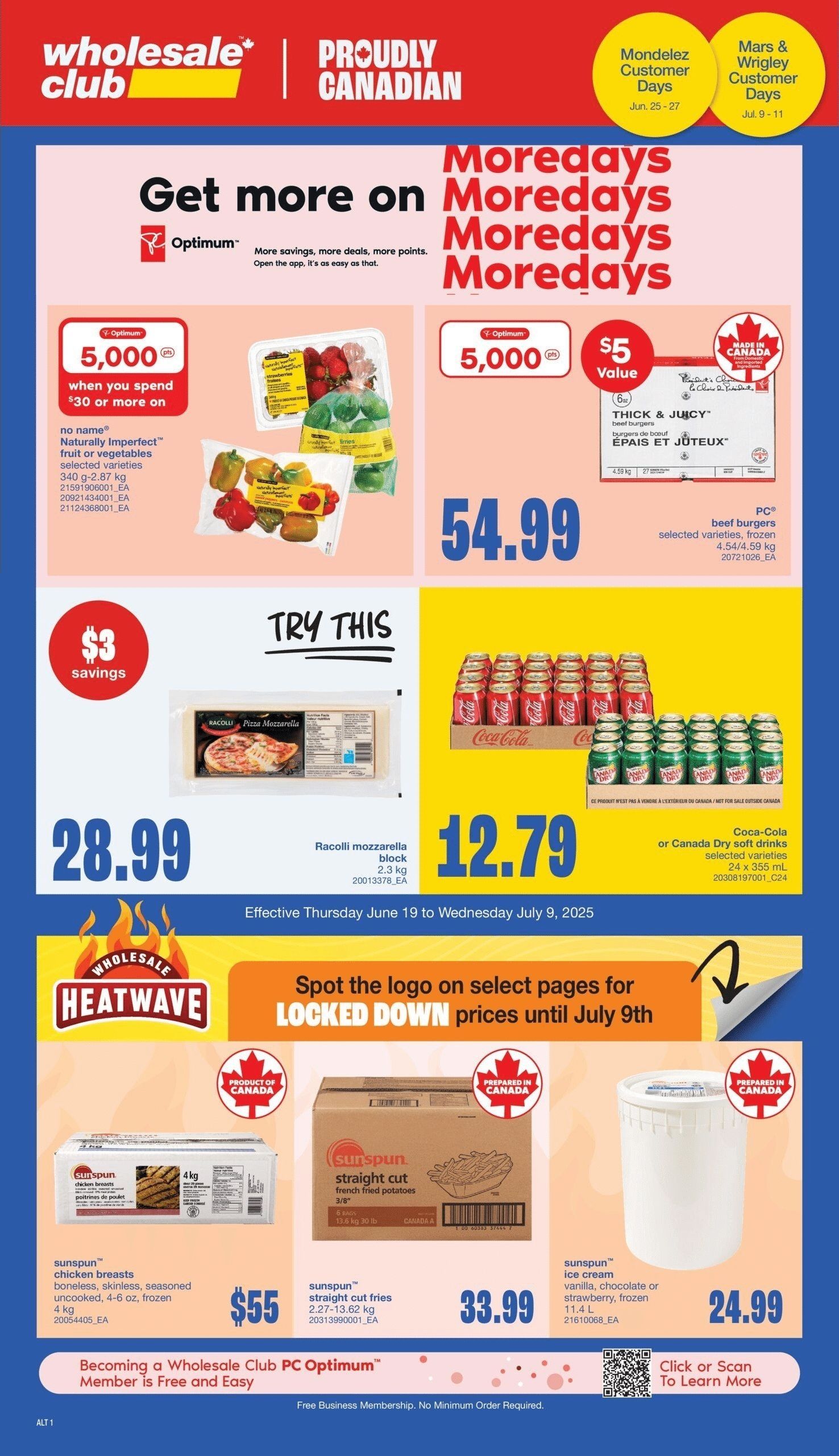 Wholesale Club - Atlantic Canada - 3 Weeks of Savings - Valid from June 19 to July 9, 2025 - Page 1