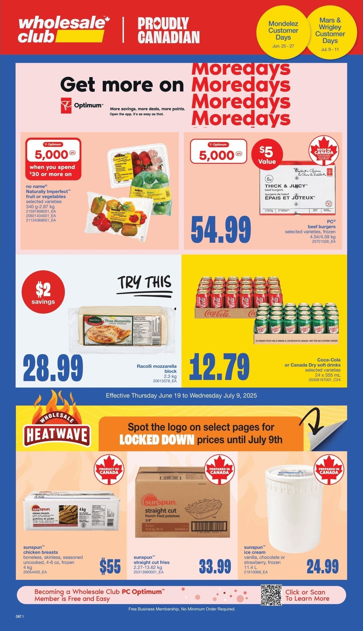 Wholesale Club - Ontario - 3 Weeks of Savings - Valid from June 19 to July 9, 2025 - Page 1