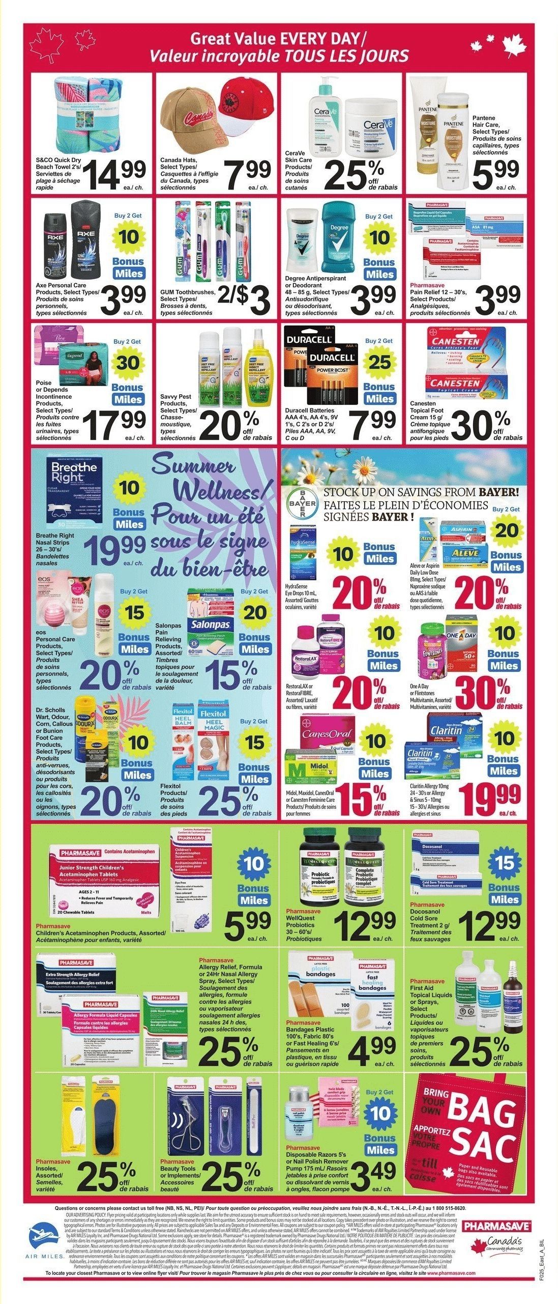 Pharmasave - New Brunswick - Weekly Flyer Specials - Valid from June 20 to 26, 2025 - Page 7