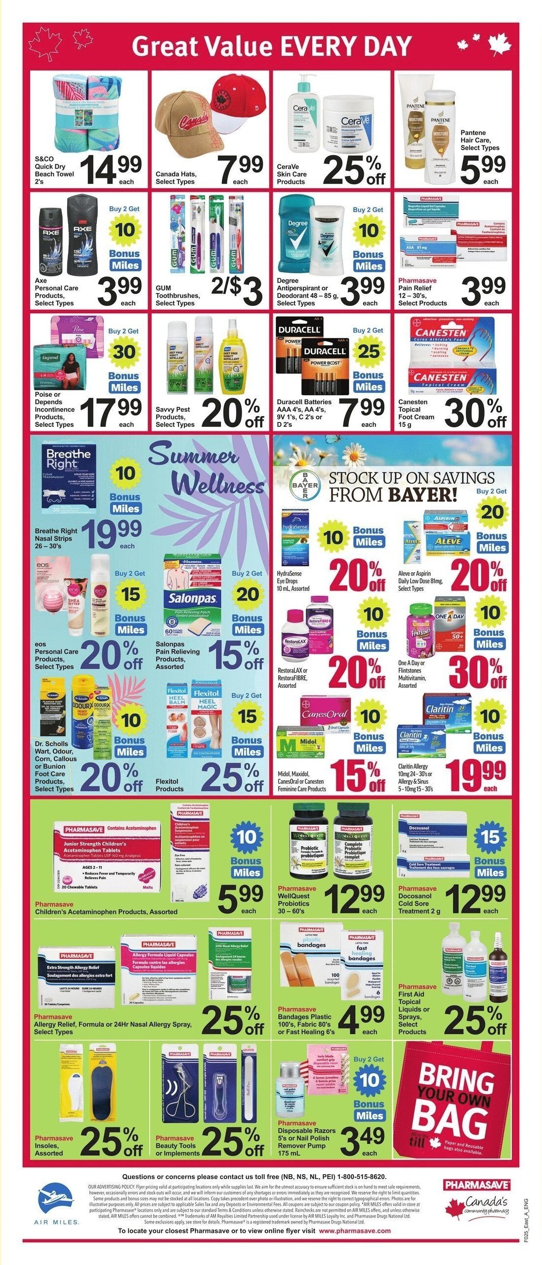 Pharmasave - Atlantic Canada - Weekly Flyer Specials - Valid from June 20 to 26, 2025 - Page 7