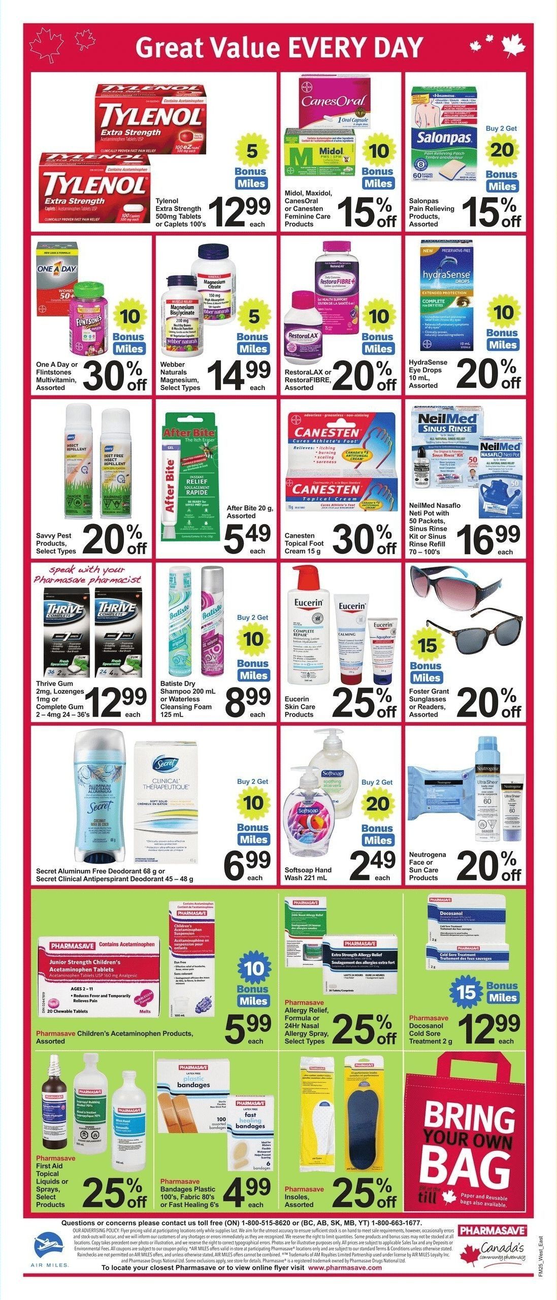 Pharmasave - Ontario - Weekly Flyer Specials - Valid from June 20 to 26, 2025 - Page 3