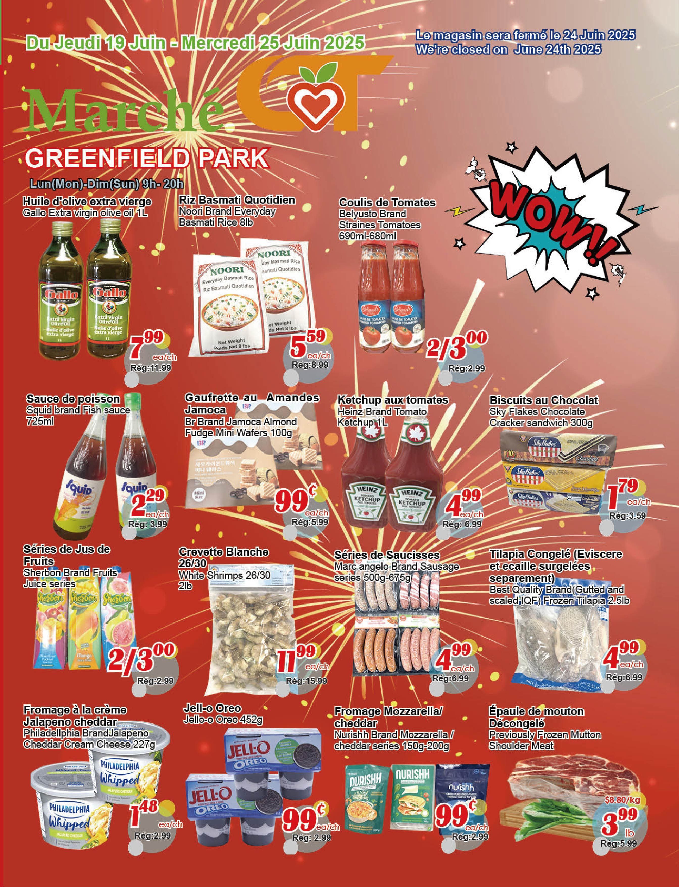 C&T Supermarket - Greenfield Park - Weekly Flyer Specials - Valid from June 19 to 25, 2025 - Page 1