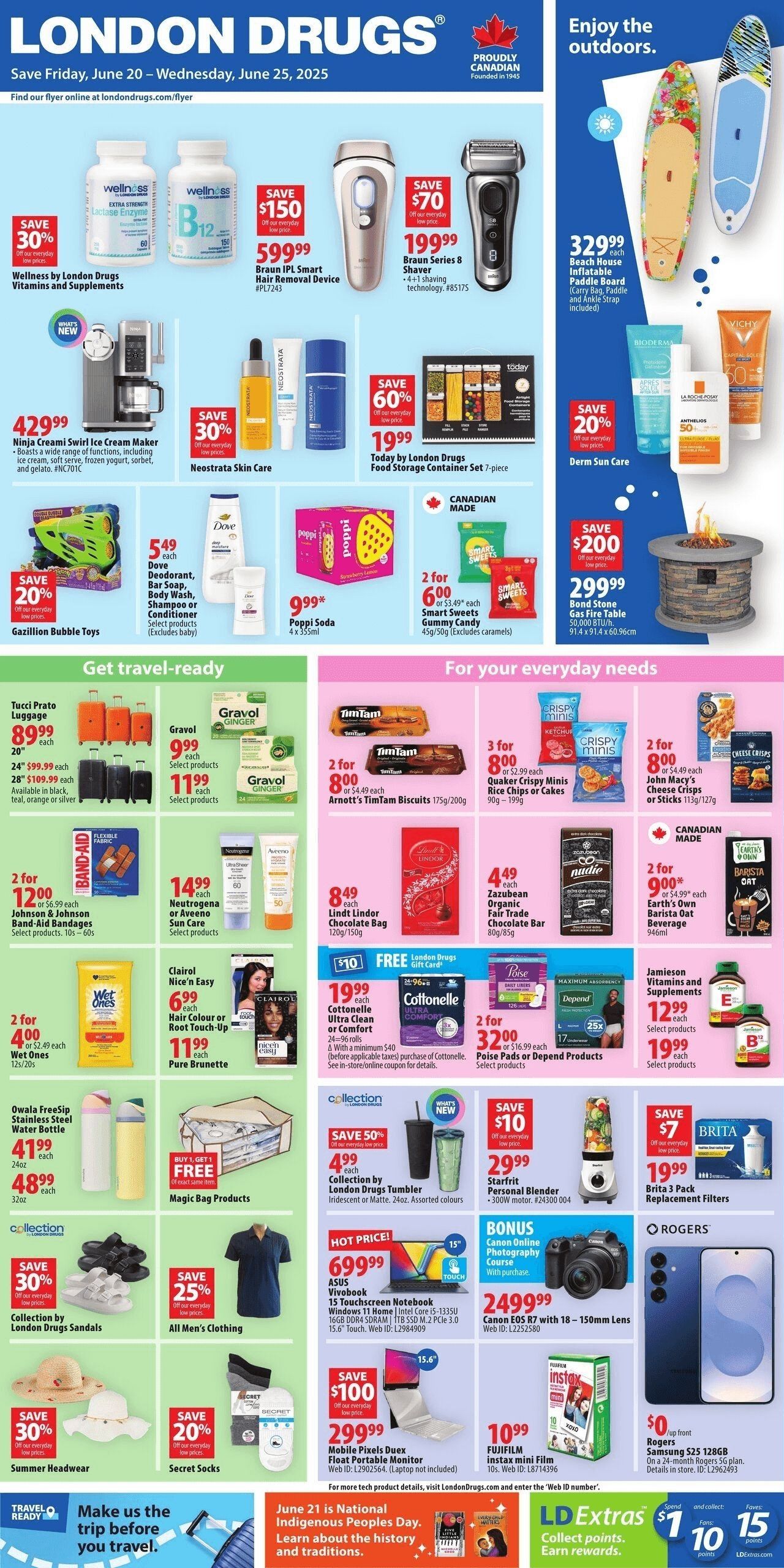 London Drugs - Weekly Flyer Specials - Valid from June 20 to 26, 2025 - Page 1