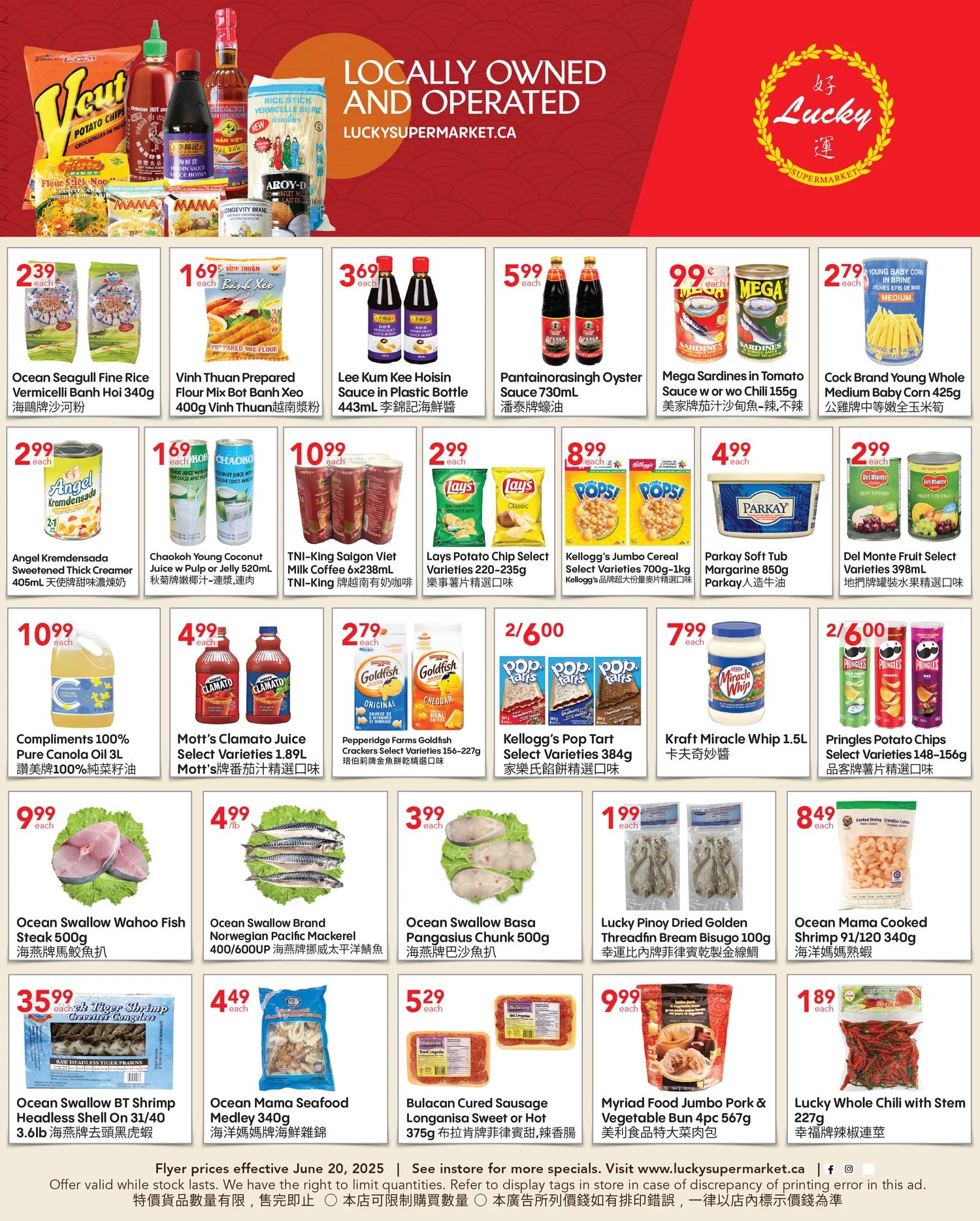 Lucky Supermarket - Edmonton - Weekly Flyer Specials - Valid from June 20 to 26, 2025 - Page 2