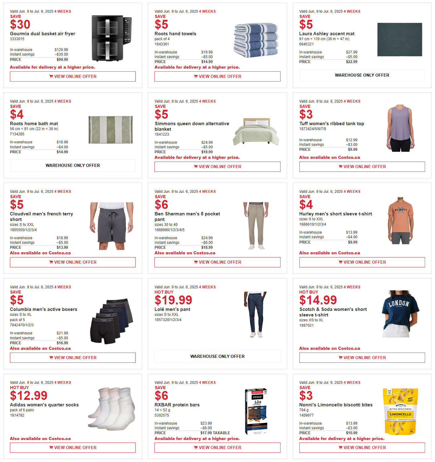Costco - Monthly Savings - Valid from June 9 to July 6, 2025 - Page 3