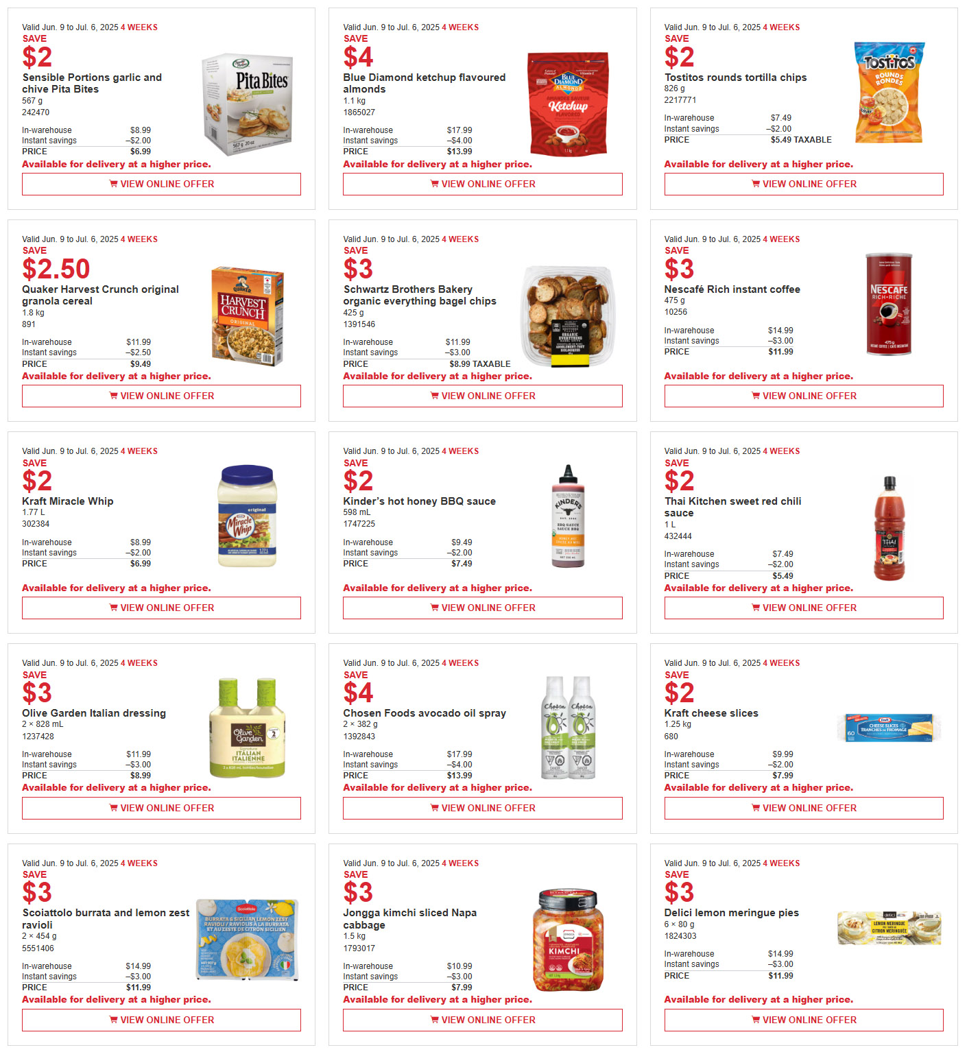 Costco - Monthly Savings - Valid from June 9 to July 6, 2025 - Page 4