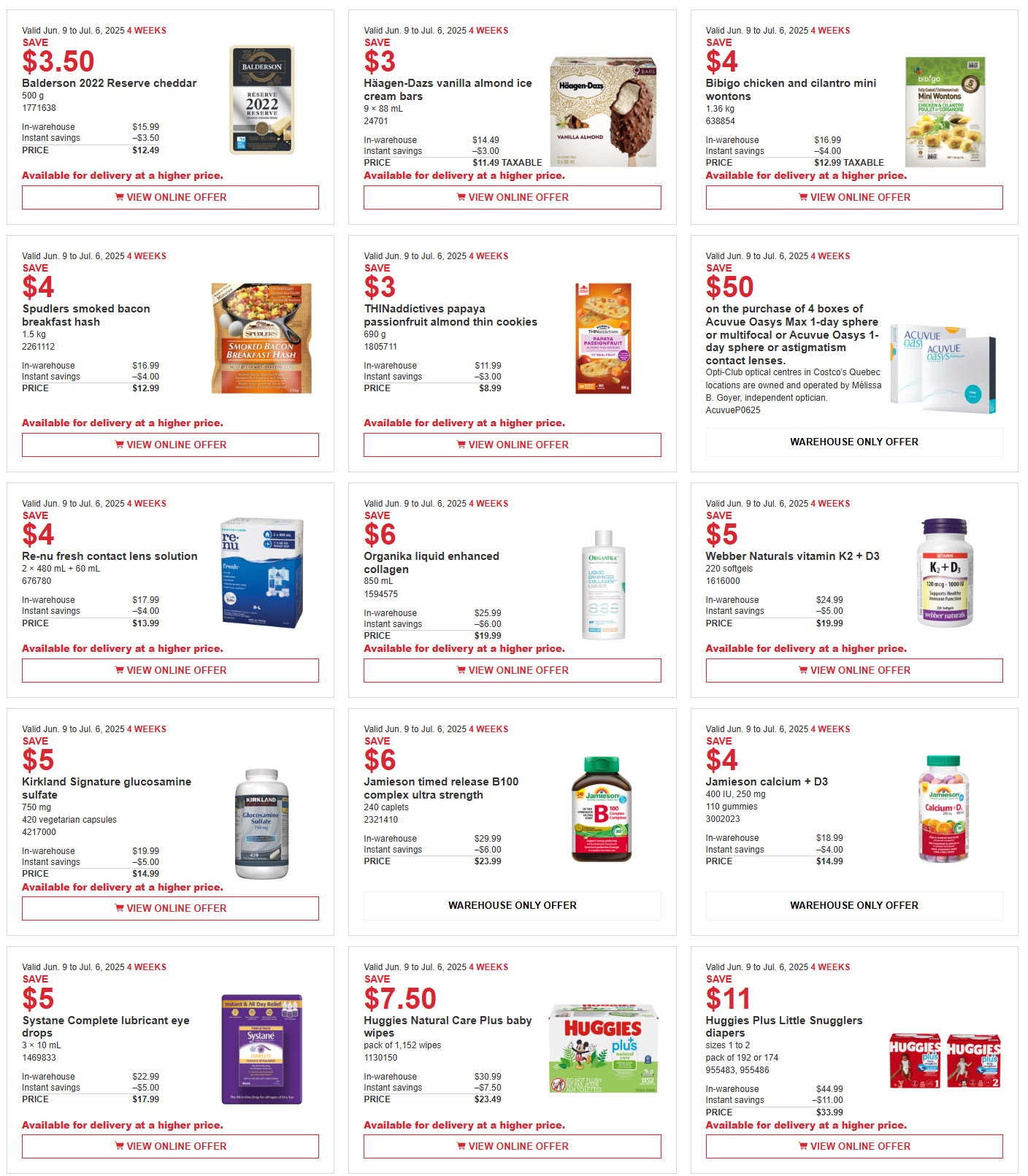 Costco - Monthly Savings - Valid from June 9 to July 6, 2025 - Page 5