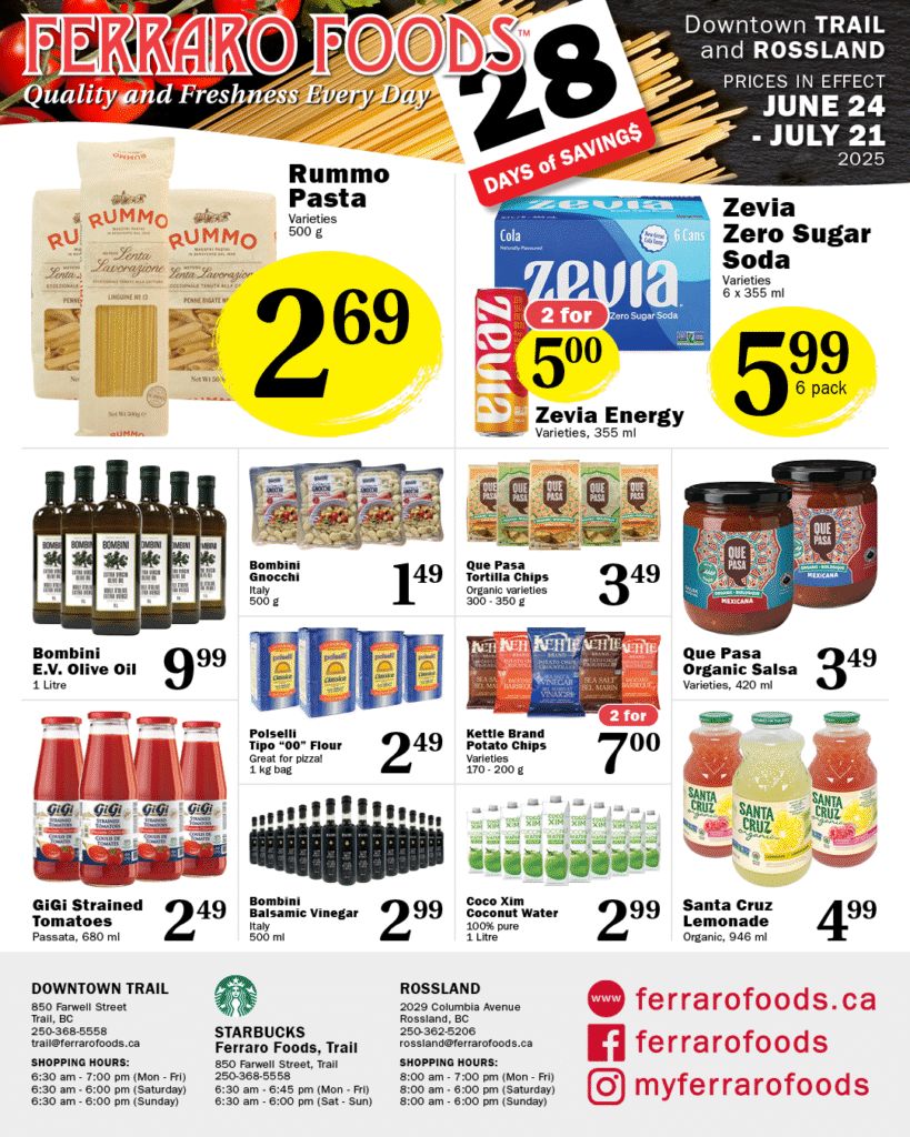 Ferraro Foods - Monthly Savings - Valid from June 24 to July 21, 2025 - Page 2