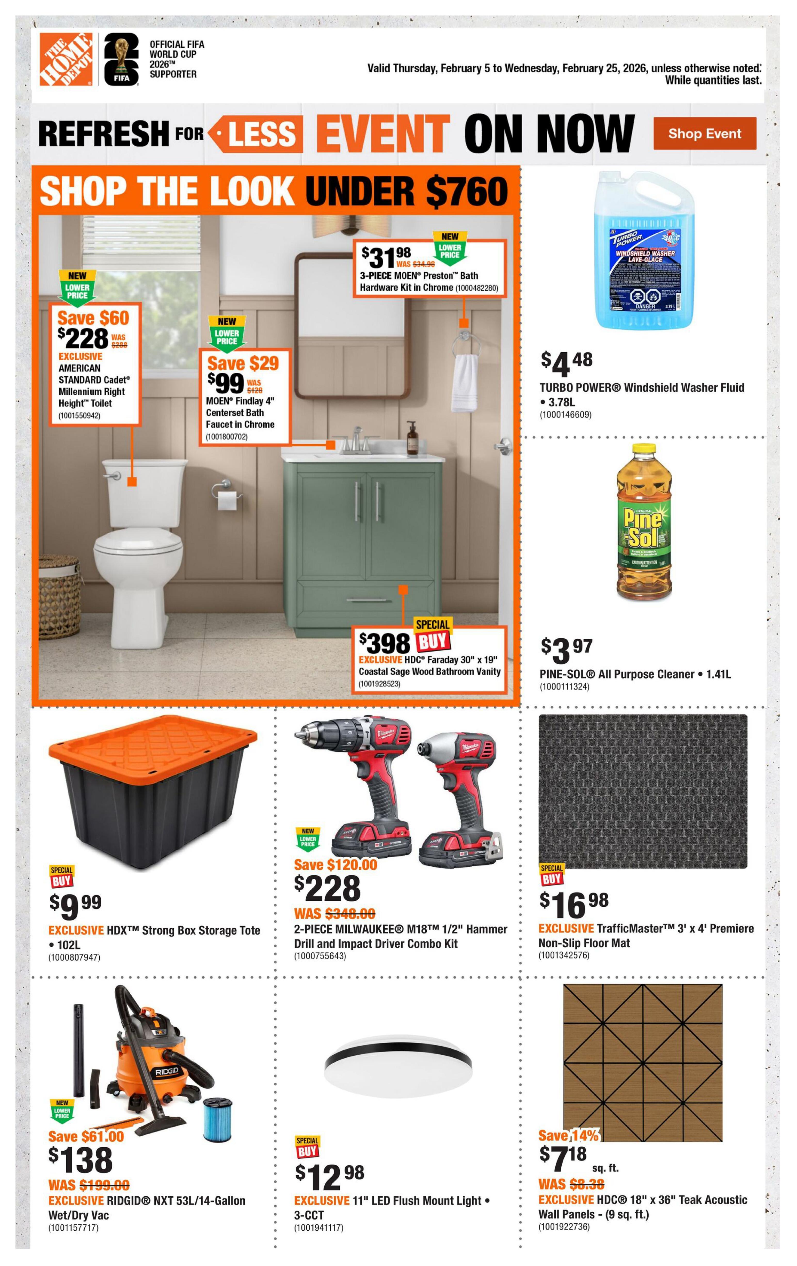 Home Depot - Atlantic Canada - Flyer Specials
