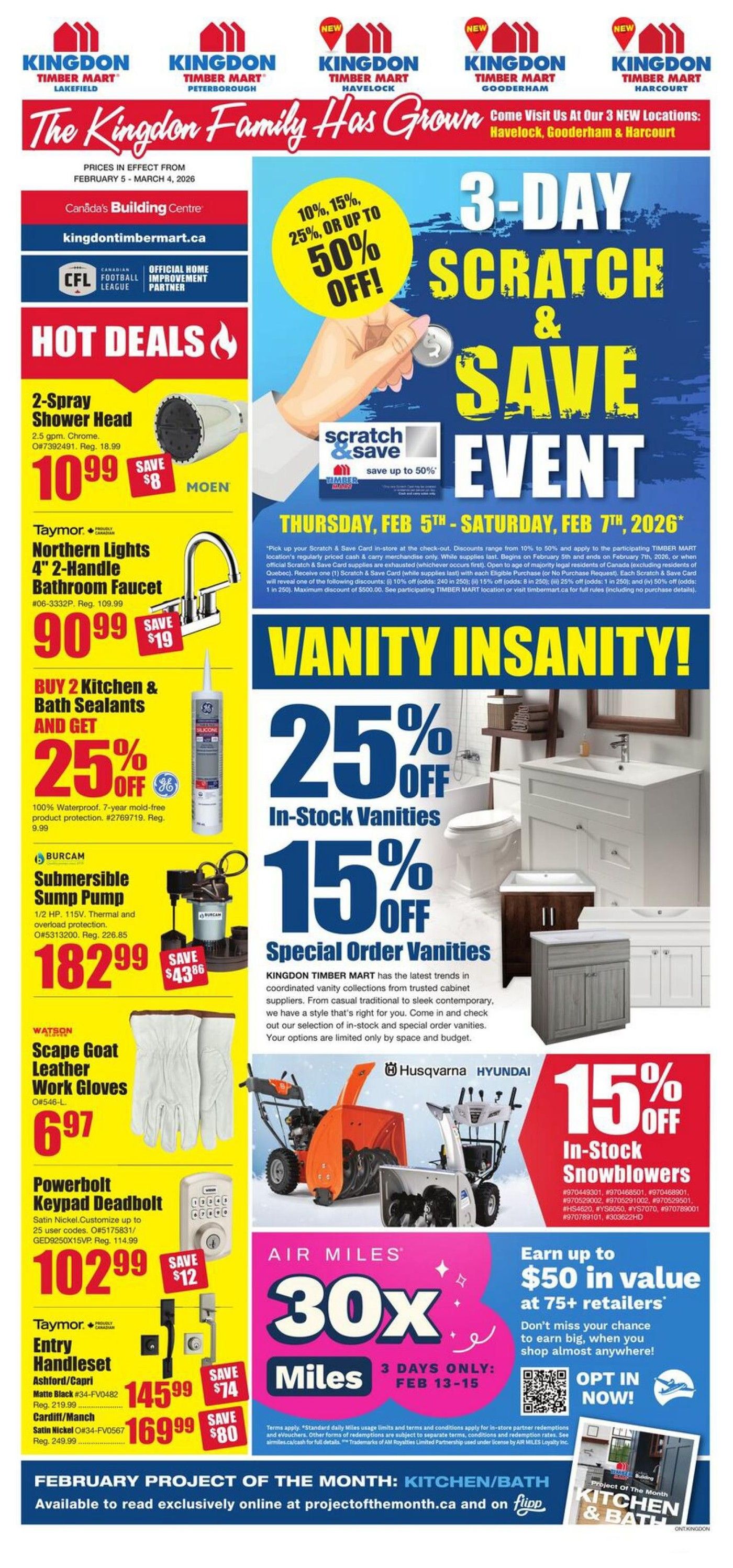 Timber Mart - Flyer Specials