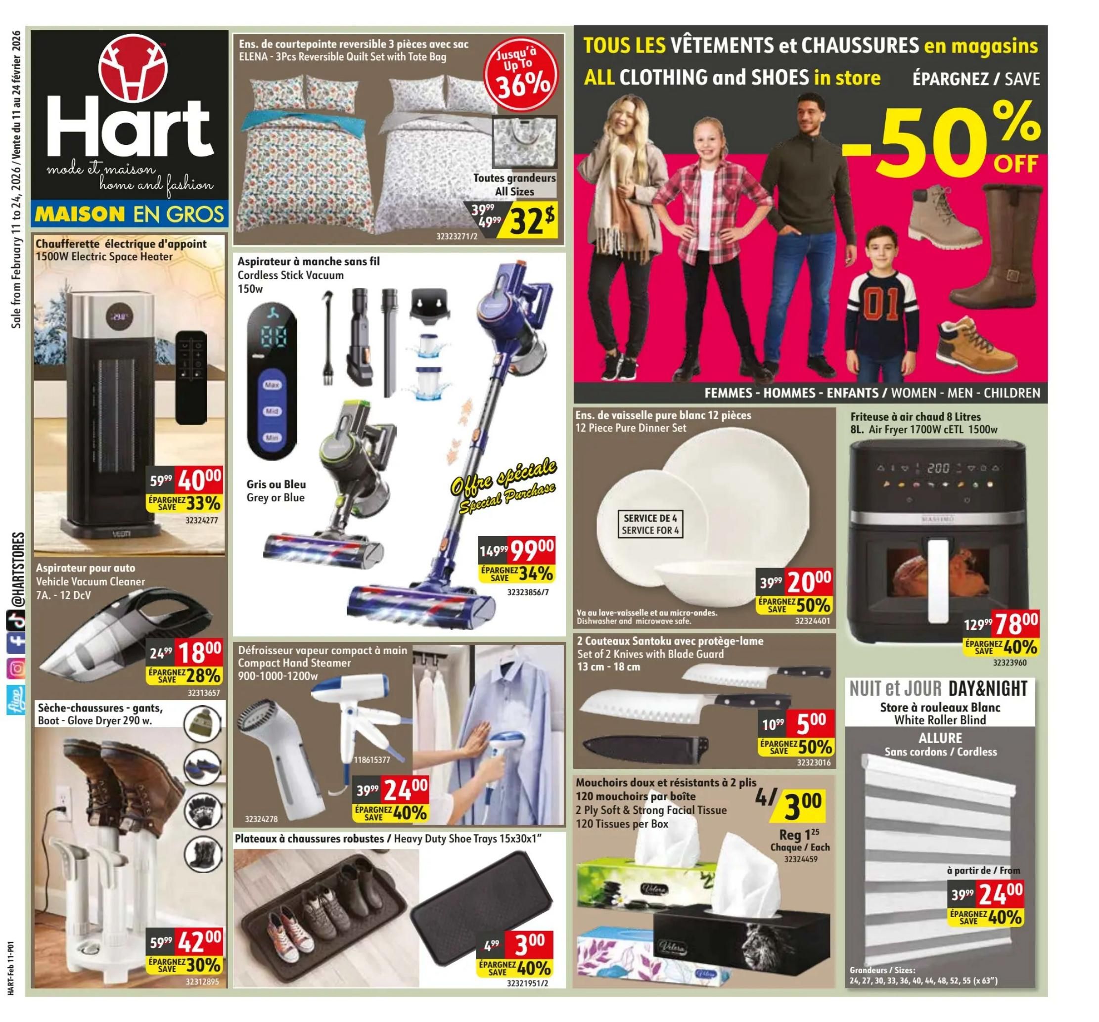 Hart - Flyer Specials