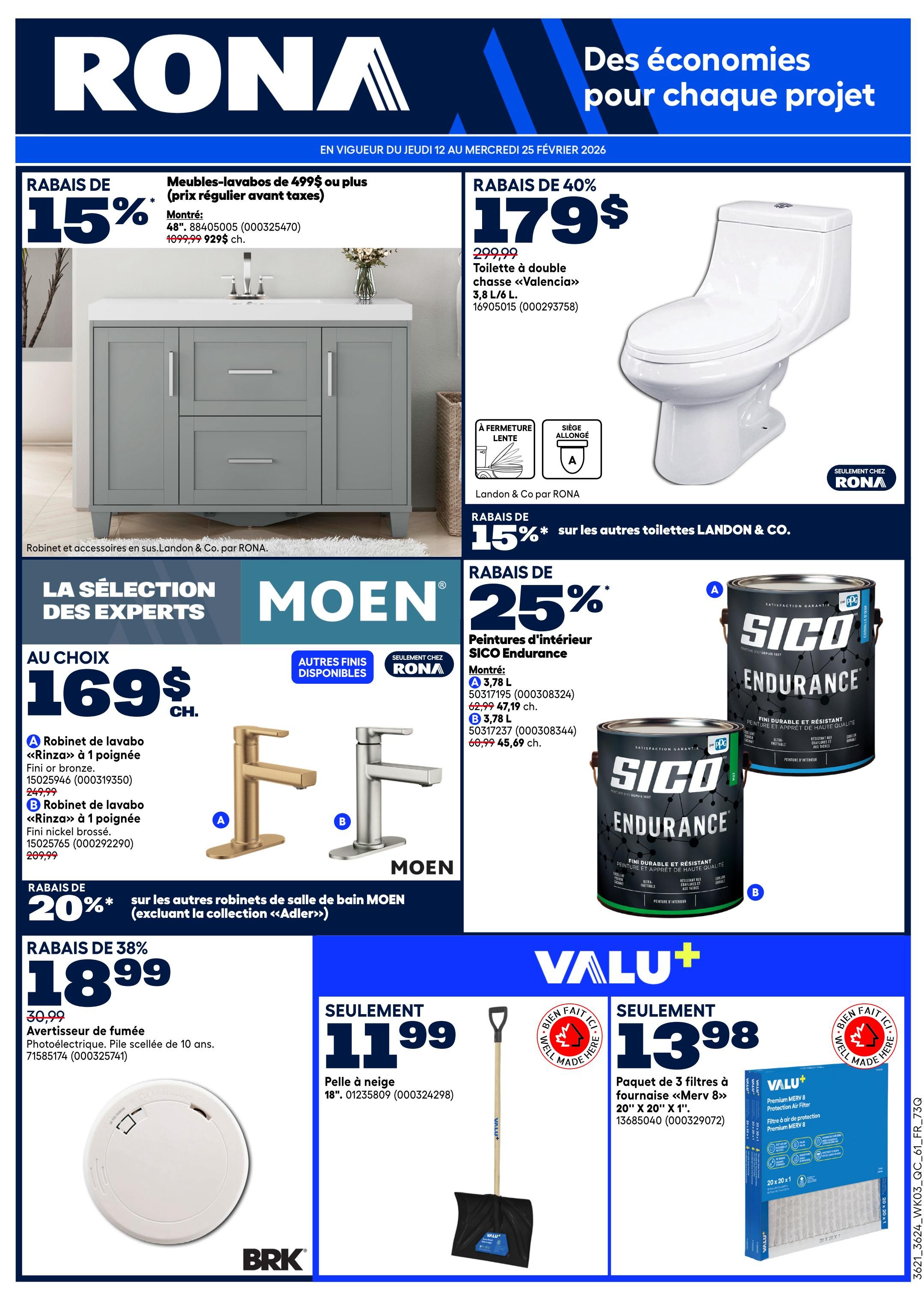 Rona - Quebec - Flyer Specials